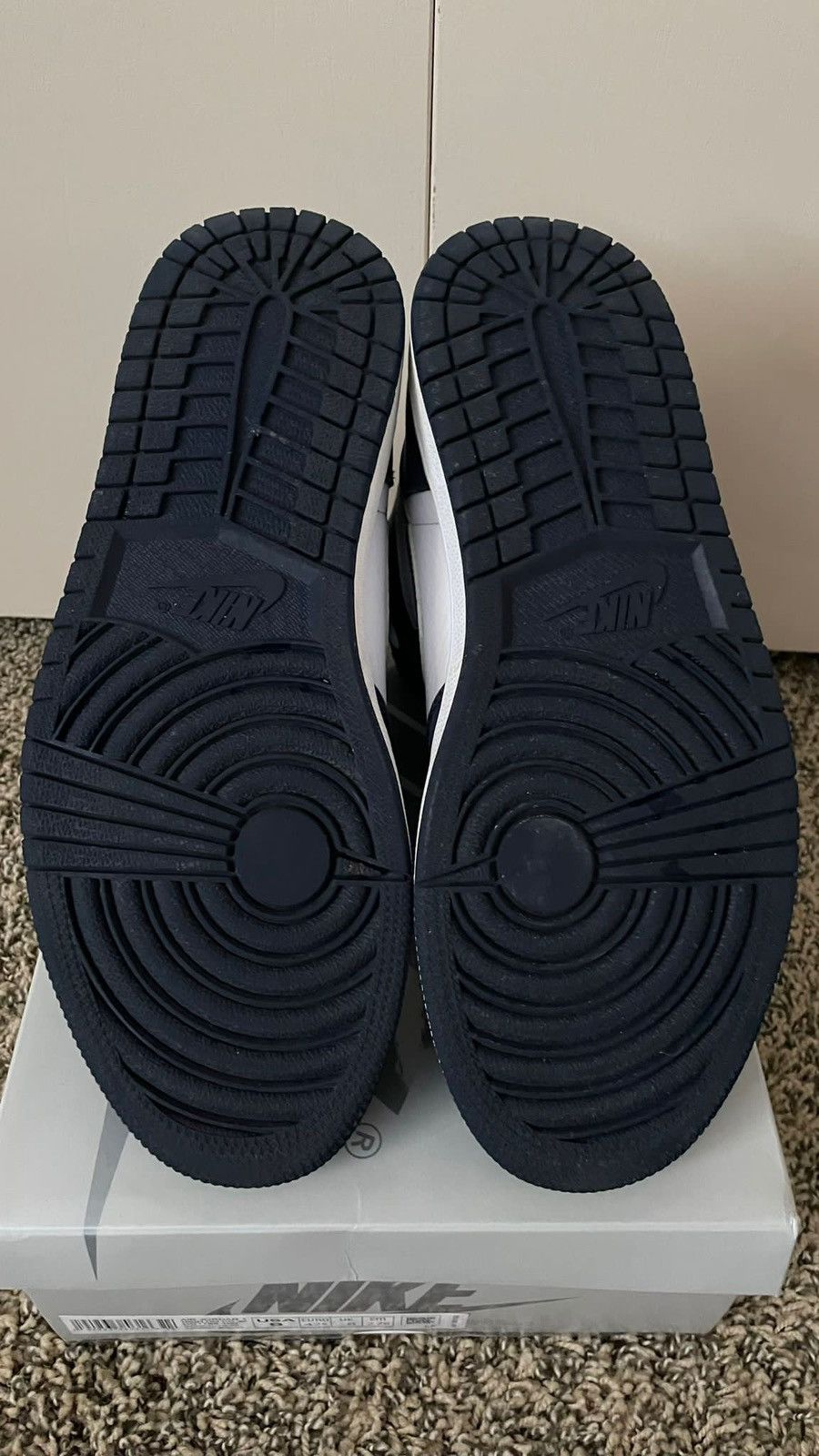 Jordan Brand × Nike Air Jordan 1 co.jp Midnight Navy Size US 9 / EU 42 - 4 Thumbnail
