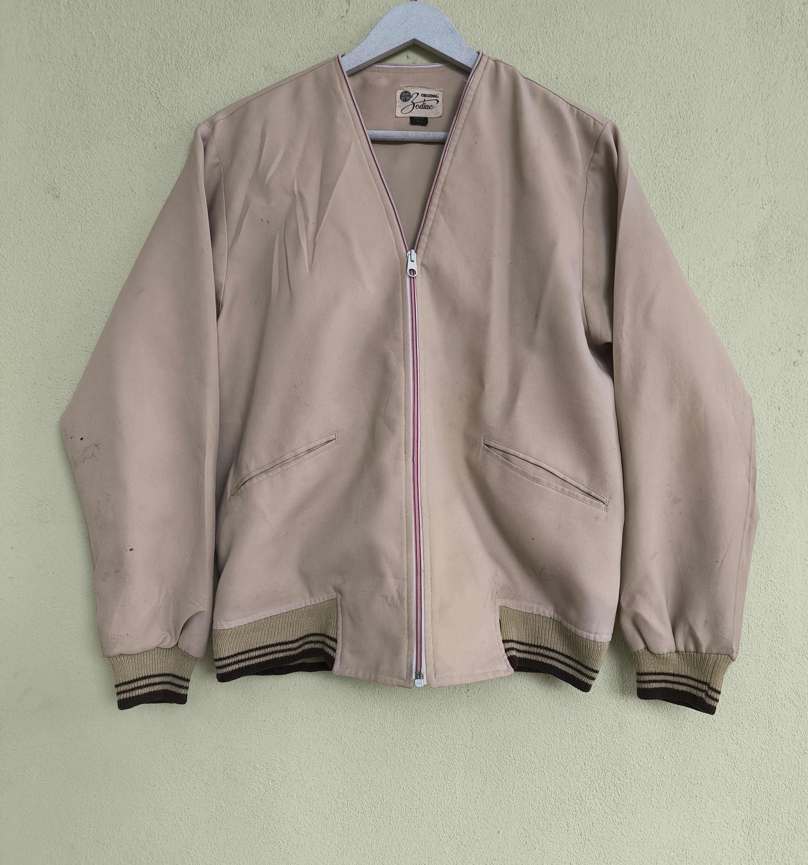 Vintage Vtg ZODIAC full zip track jacket Size US S / EU 44-46 / 1 - 1 Thumbnail