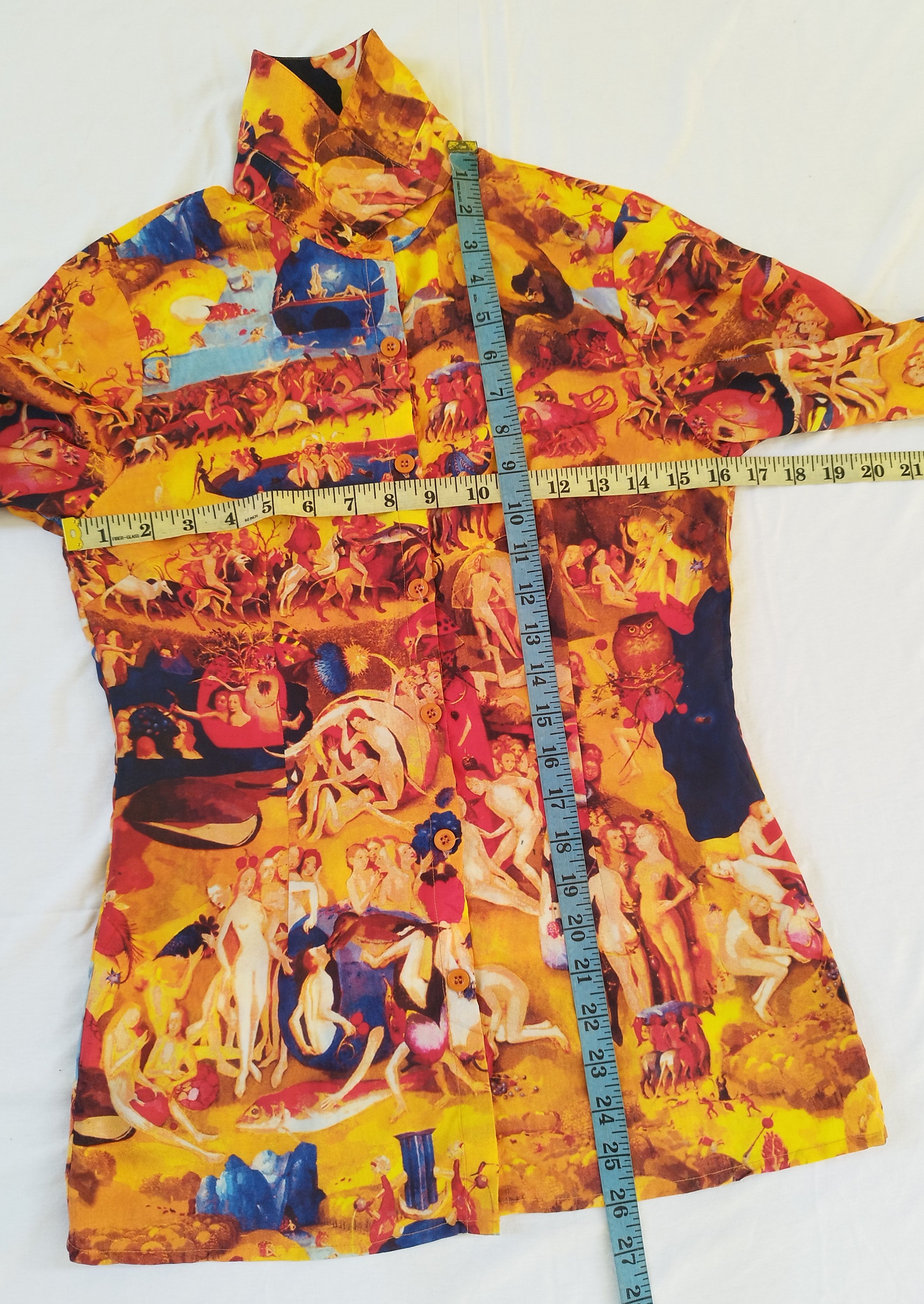 Roberto Cavalli Roberto cavalli the garden of earthly delights shirt Size S / US 4 / IT 40 - 10 Thumbnail