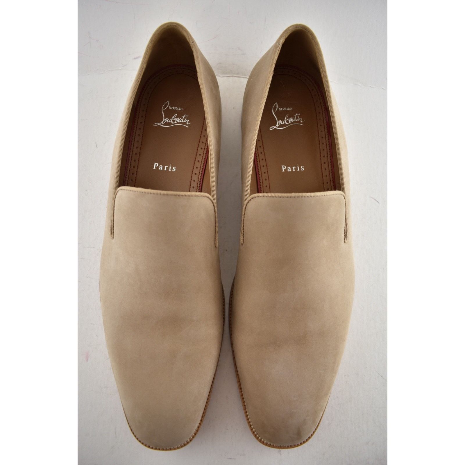 Christian Louboutin Christian Louboutin Mens Danny Flex Flat Lionne Beige 42 9 Size US 9 / EU 42 - 11 Thumbnail