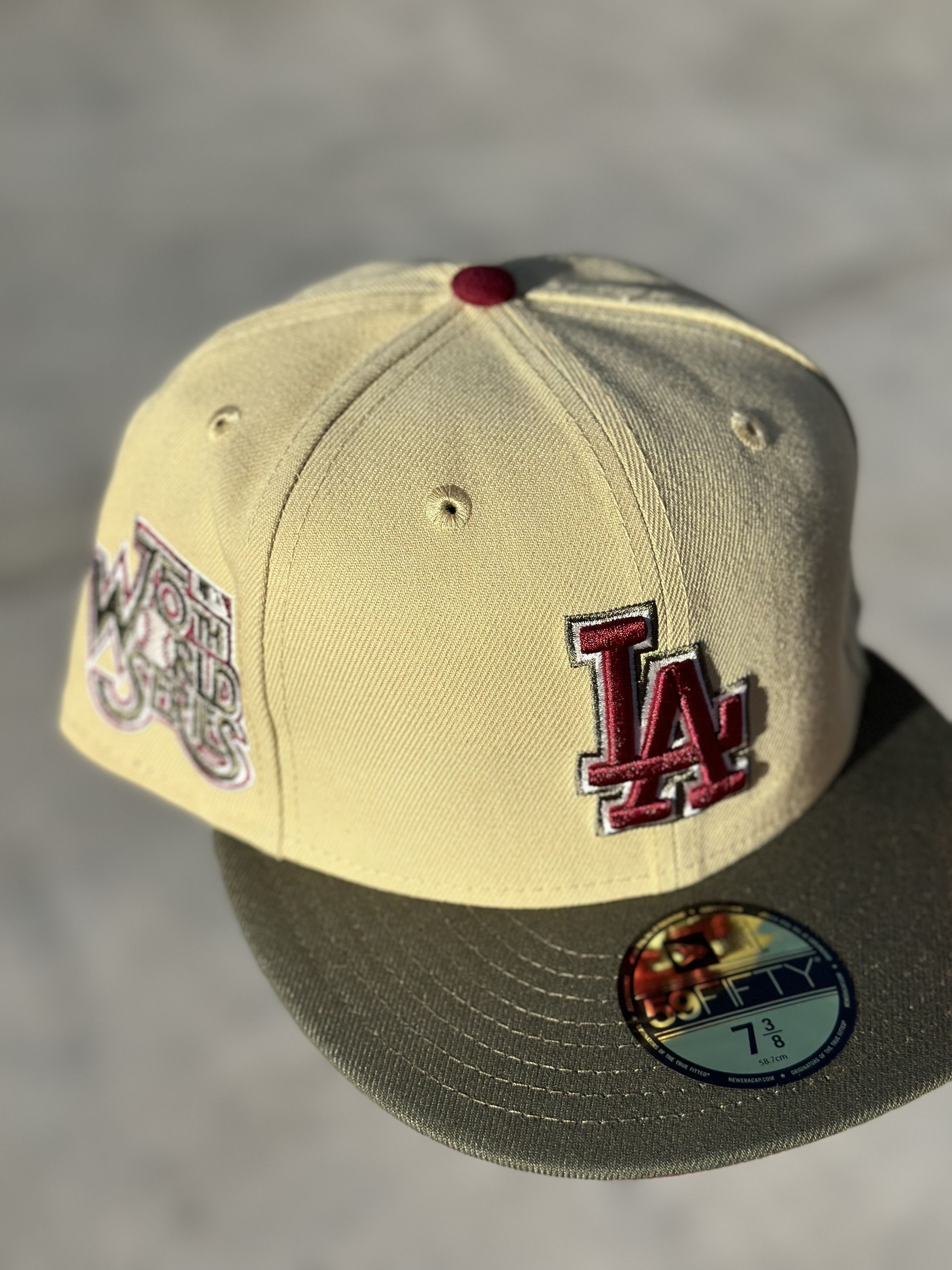 Hat Club 7 3/8 LA Dodgers 75th World Series Fitted Size ONE SIZE - 1 Thumbnail