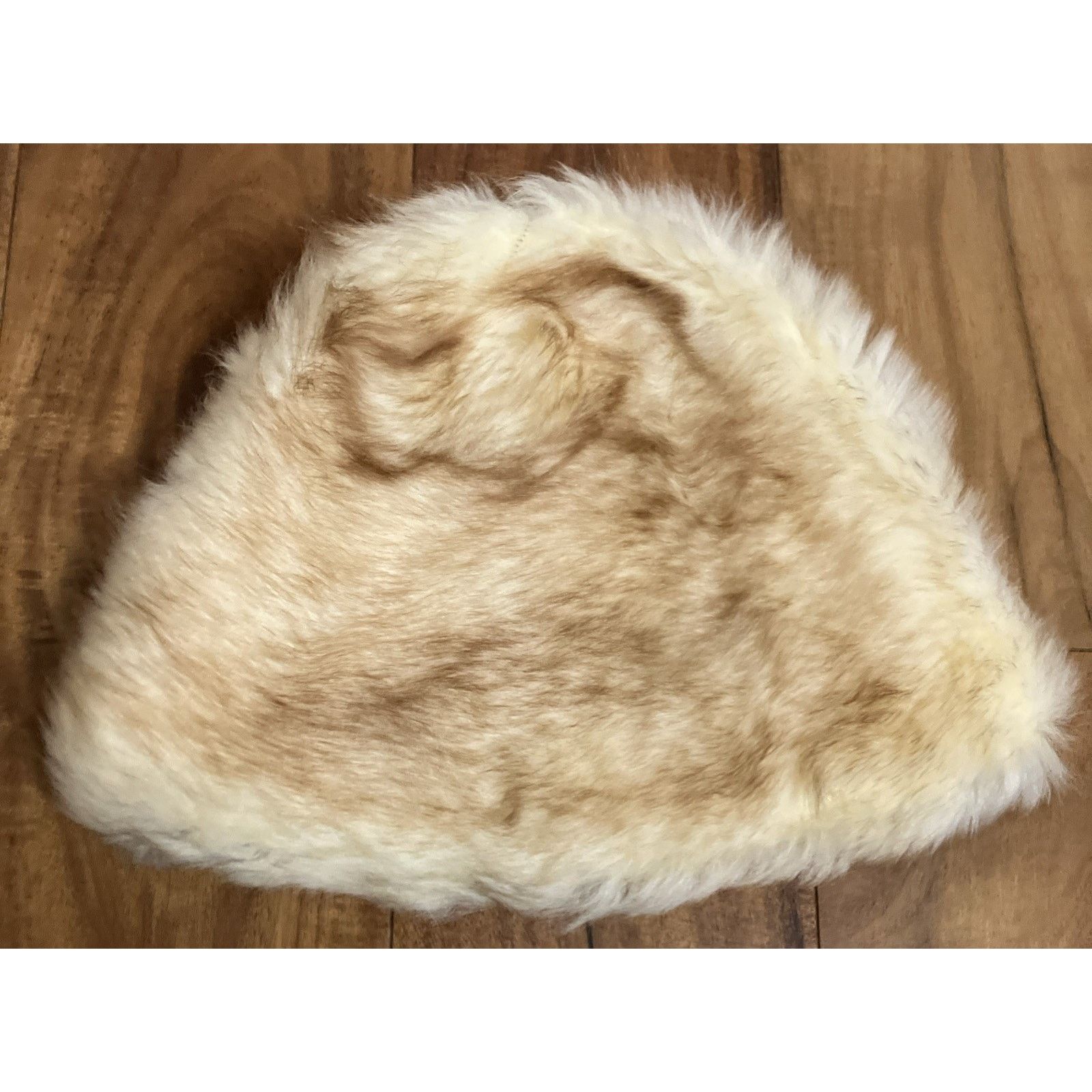 Other Cone Beehive Fur Small Hat Vtg 60s MOD Winter Cap Elegant Size ONE SIZE - 9 Thumbnail