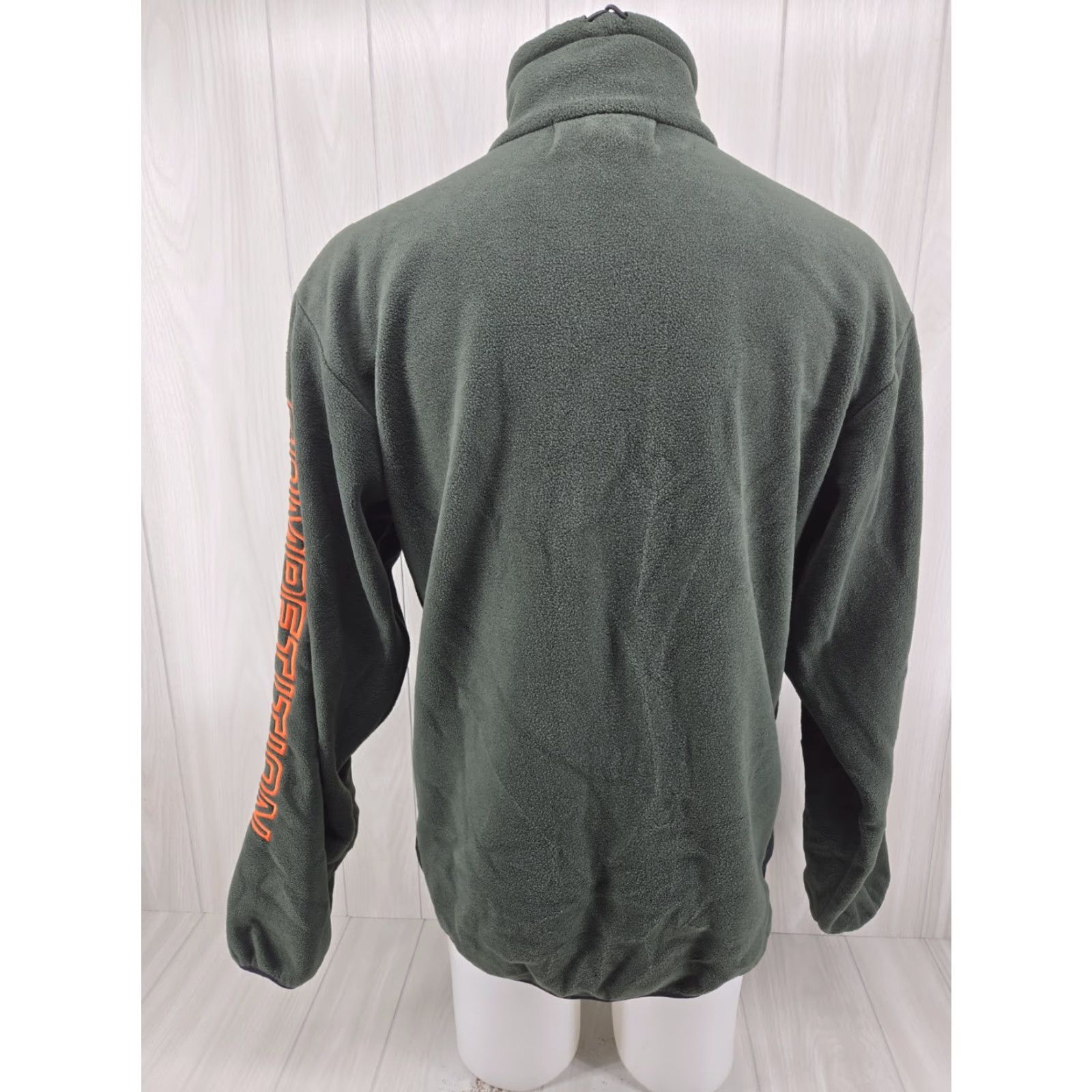 Nautica Nautica Competition Jacket Mens XL Green Parka Winter Fleece 90s Spellout Jacket Size XL Green Nautica Windbreaker 90s Theme Mens Size US XL / EU 56 / 4 - 7 Thumbnail