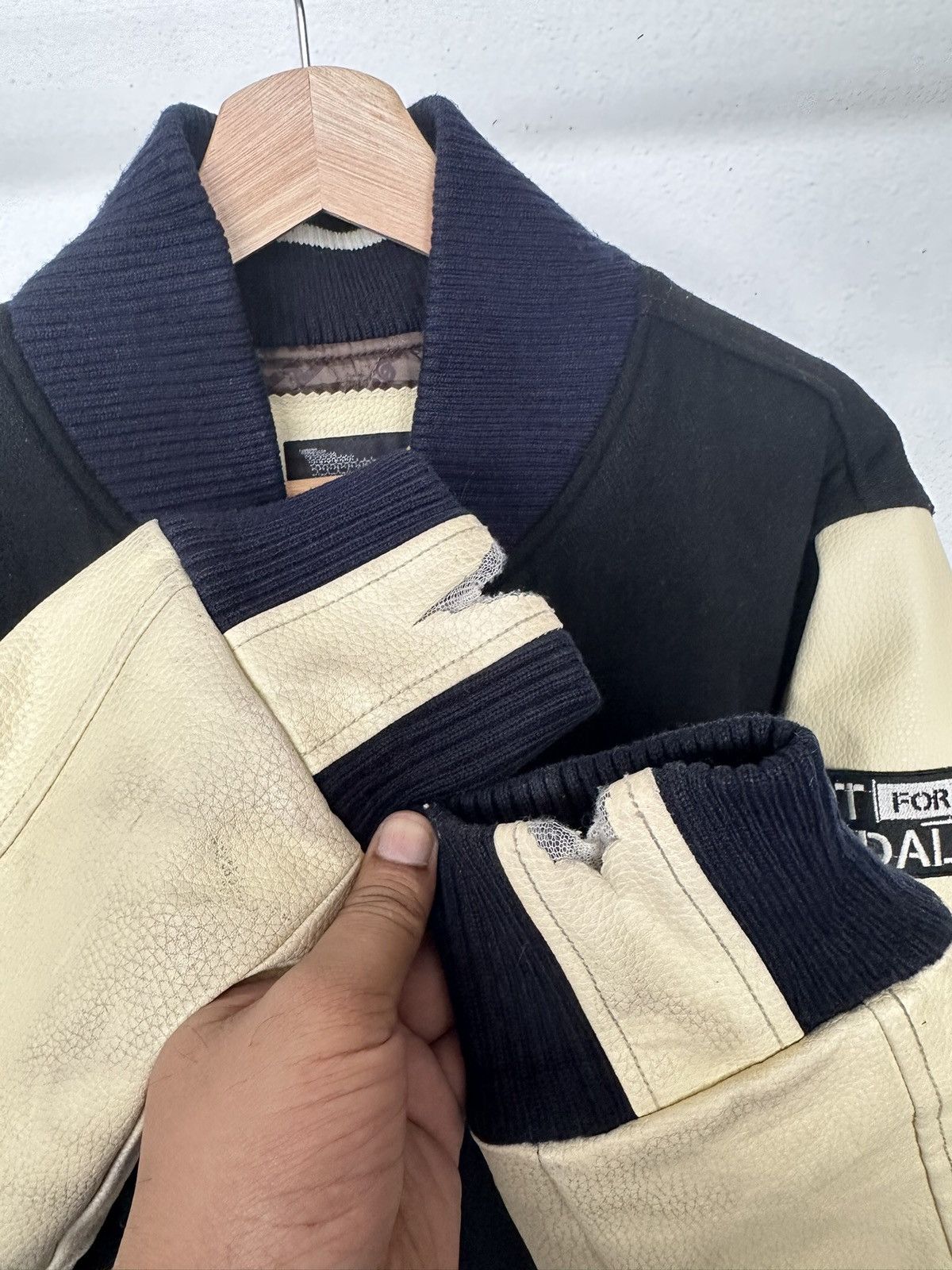 Japanese Brand 00’s Novadelic x WHIM G.F.D stadium varsity jacket Size US L / EU 52-54 / 3 - 12 Thumbnail