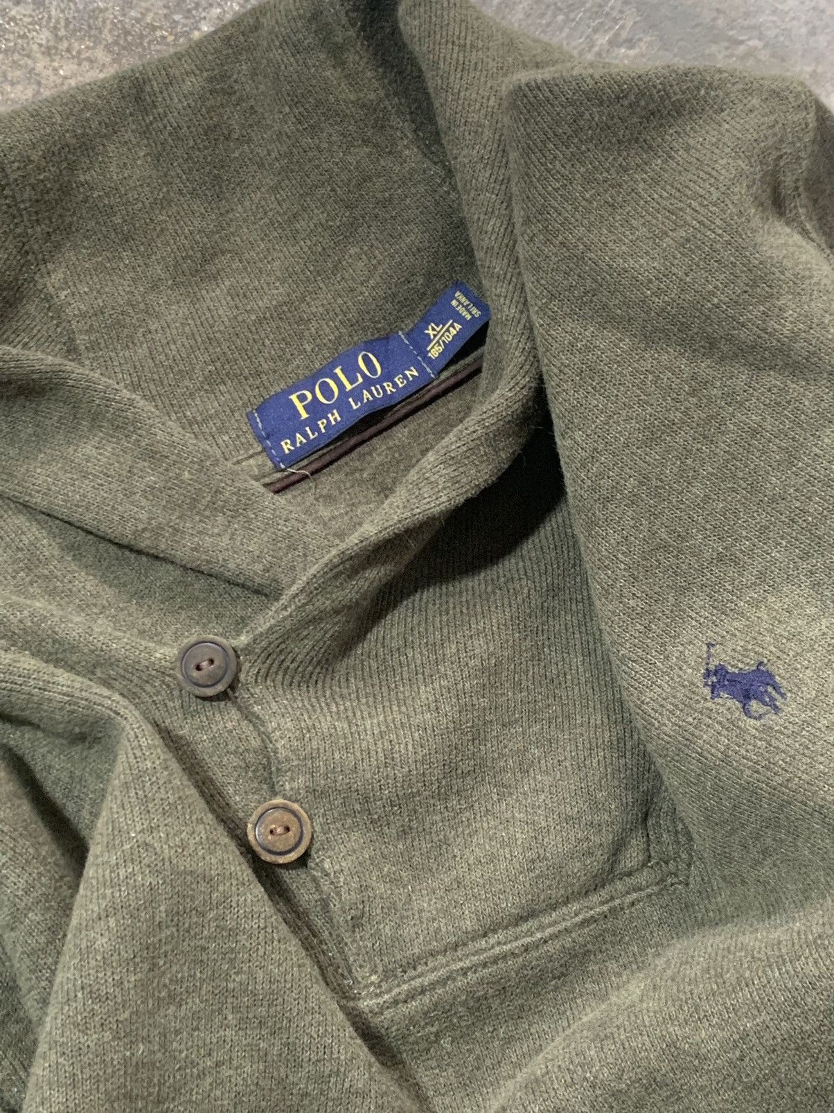 Polo Ralph Lauren Polo Ralph Lauren half button sweatshirt Size US XL / EU 56 / 4 - 3 Thumbnail