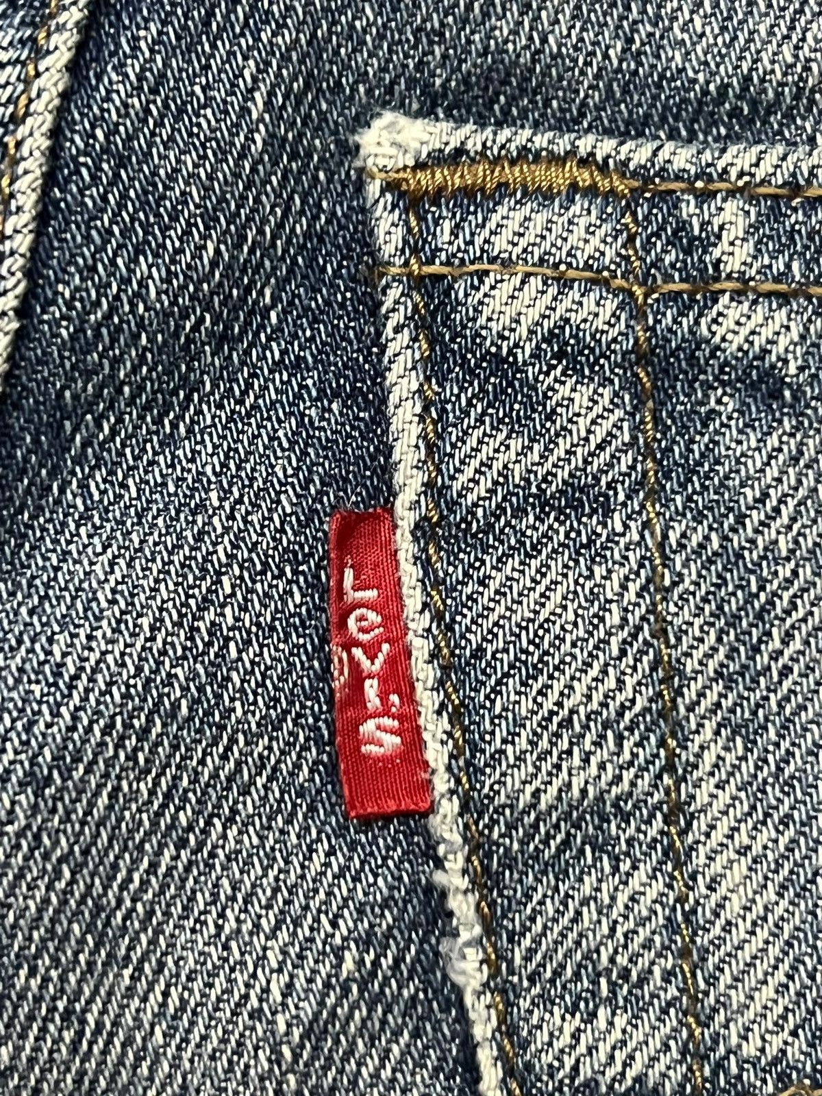 Levi's Vintage Y2K Levi’s 533 - Faded Mud Wash, Distressed Denim Size US 30 / EU 46 - 14 Thumbnail
