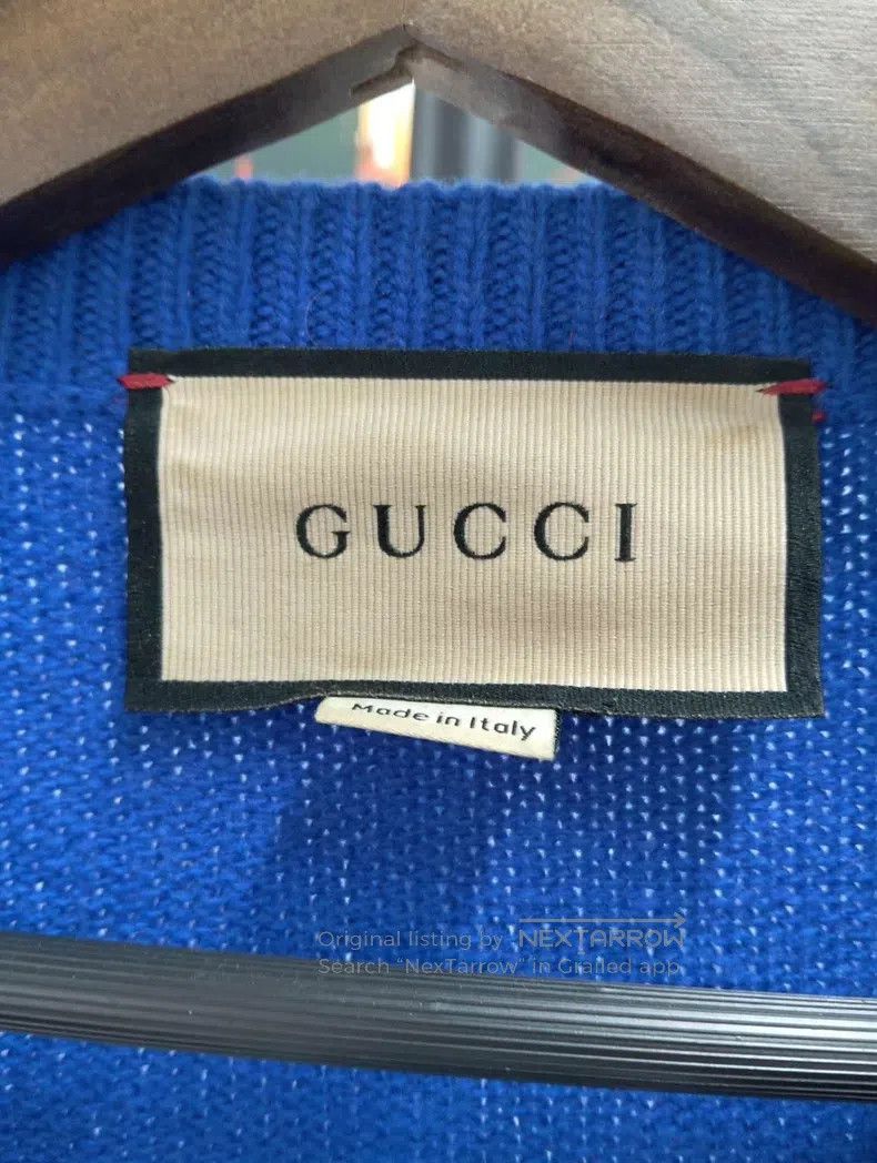 Gucci Gucci Blue sweater Size US S / EU 44-46 / 1 - 3 Thumbnail