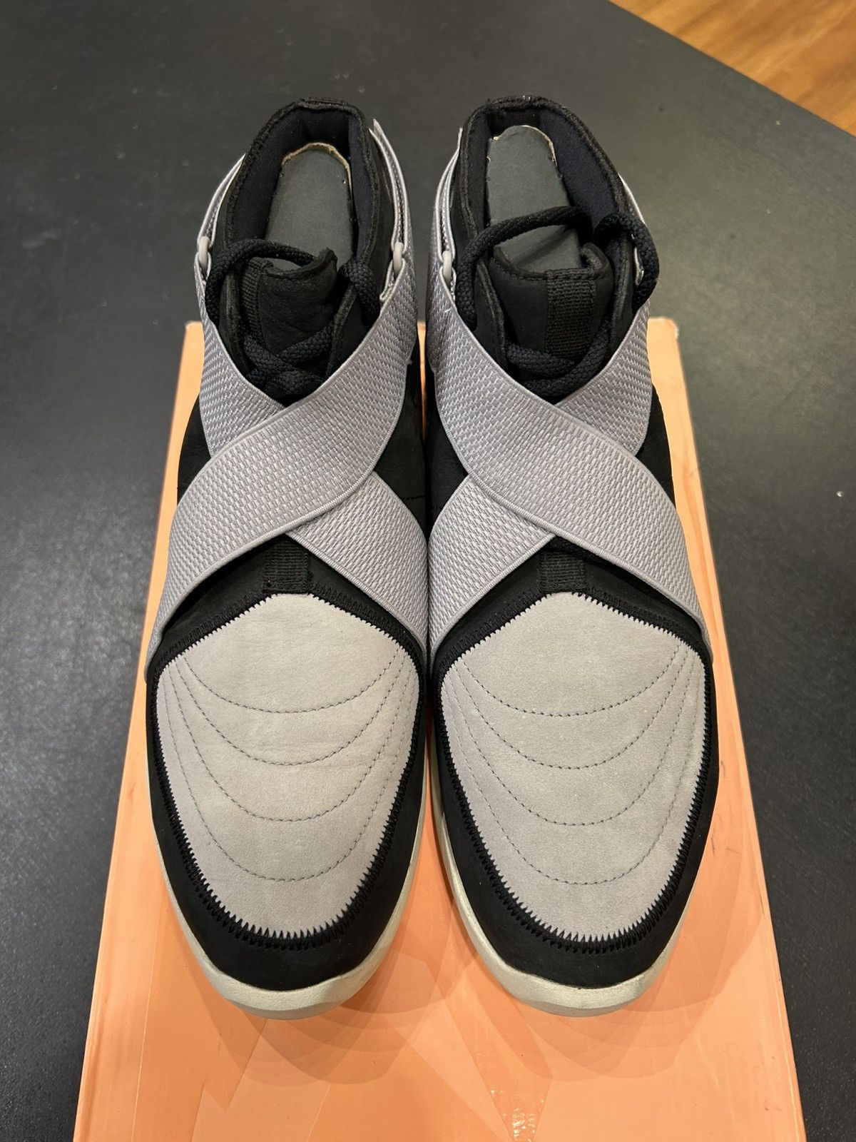 Fear of God × Nike Nike X Fear of God Air Raid ‘Black Grey’ Size US 11.5 / EU 44-45 - 4 Thumbnail