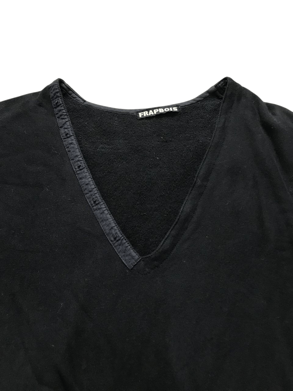 Frapbois × Issey Miyake Frapbois V Neck Sweatshirt Size US M / EU 48-50 / 2 - 5 Thumbnail