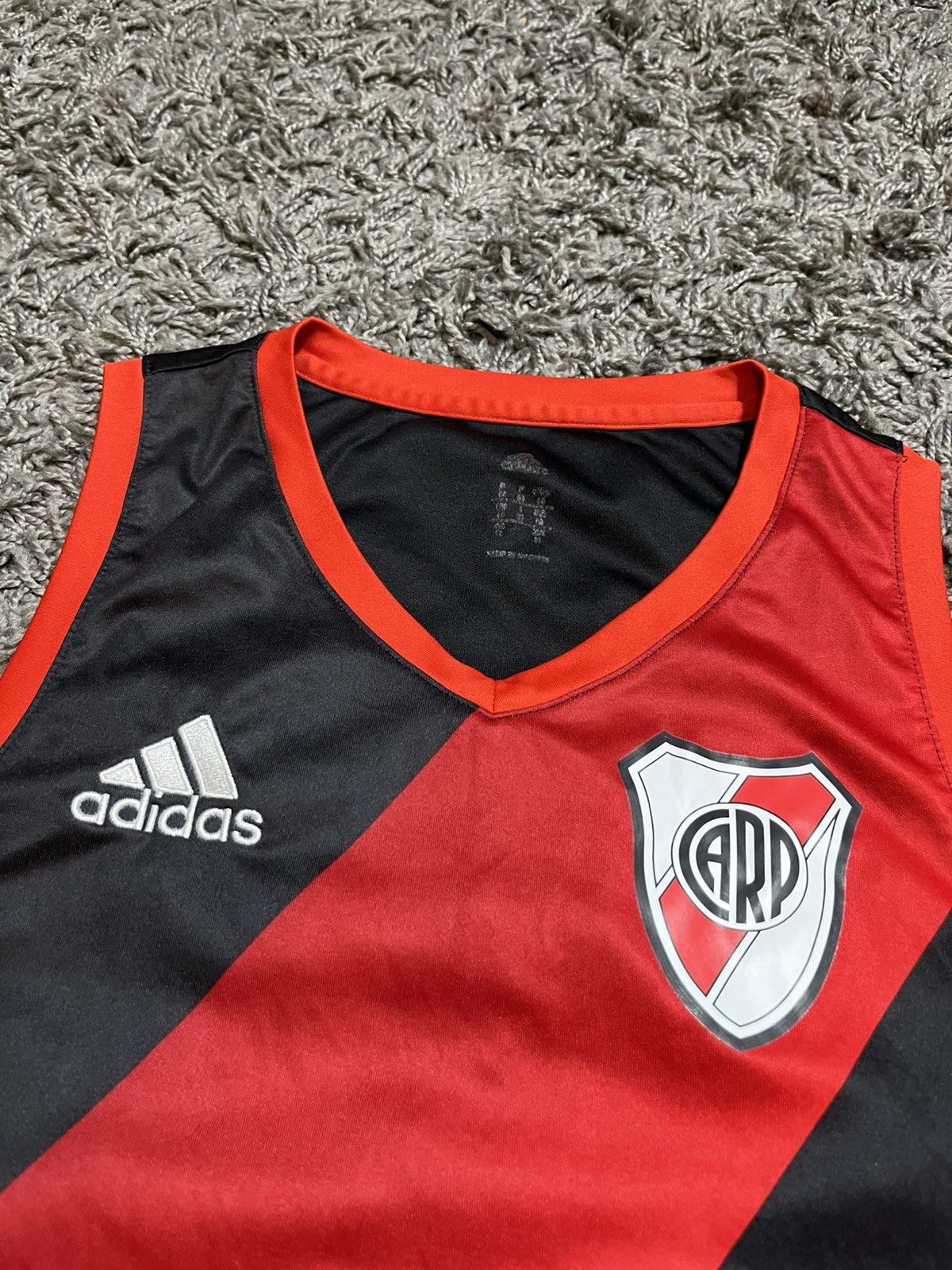 Adidas ADIDAS RIVER PLATE 2016/17 SOCCER FOOTBALL JERSEY VEST Size US M / EU 48-50 / 2 - 2 Thumbnail