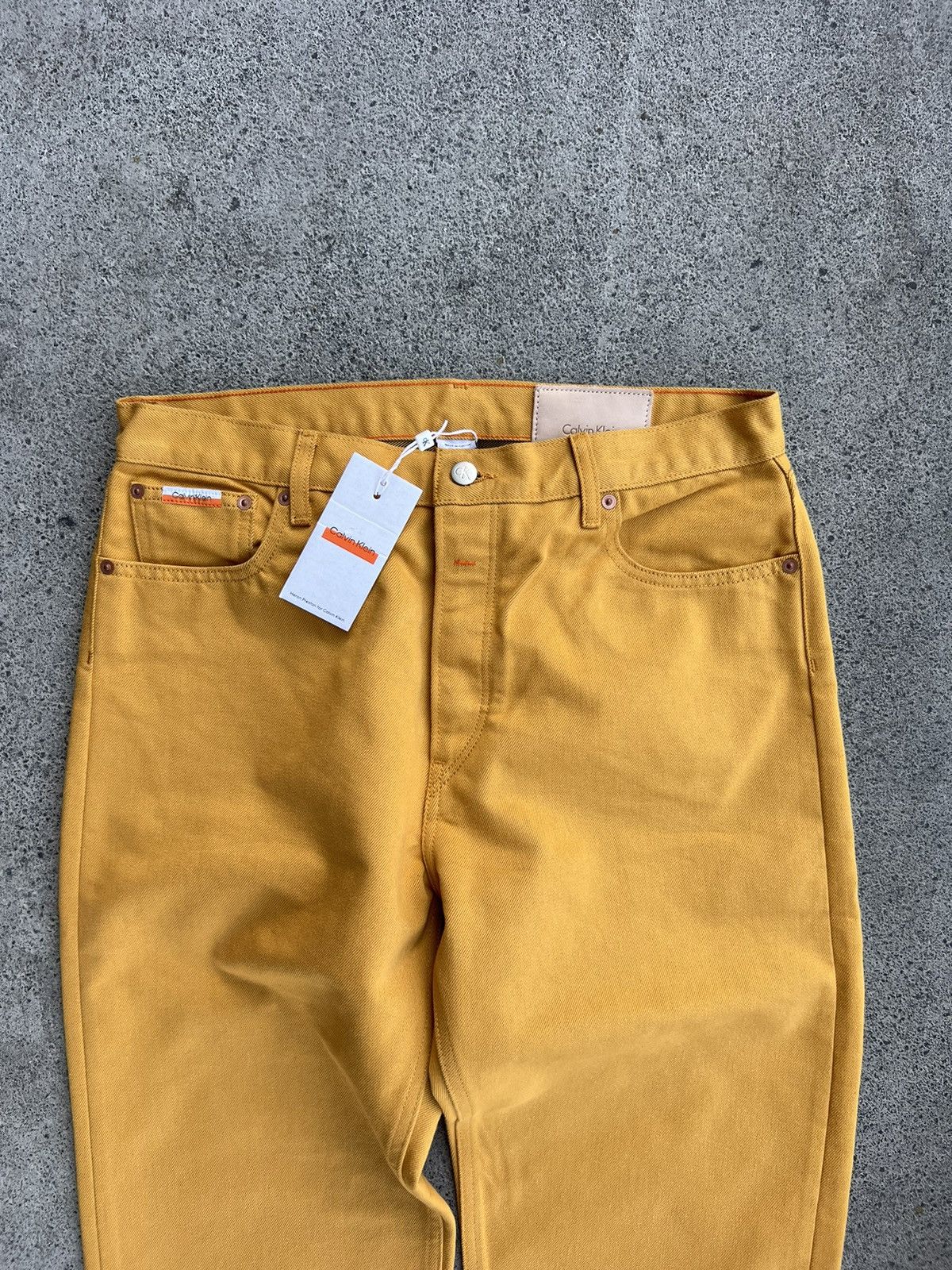Calvin Klein × Heron Preston Heron Preston Calvin Klein Orange 2.0 Jeans Size US 30 / EU 46 - 4 Thumbnail