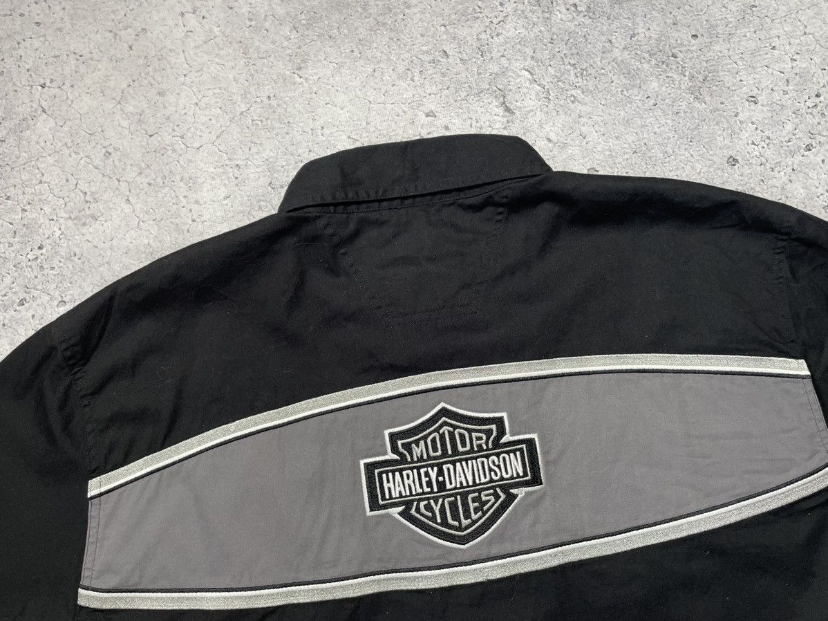 Harley Davidson × Vintage Harley Davidson Motor Vintage Short Sleeve Shirt Big Logo Size US L / EU 52-54 / 3 - 13 Thumbnail