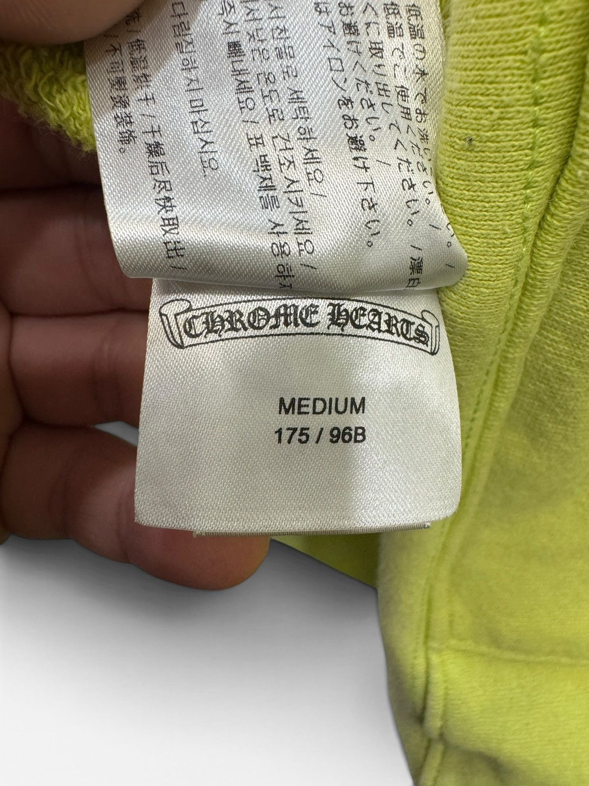 Chrome Hearts Chrome Hearts Matty Boy Yellow Link Hoodie Size US M / EU 48-50 / 2 - 15 Thumbnail