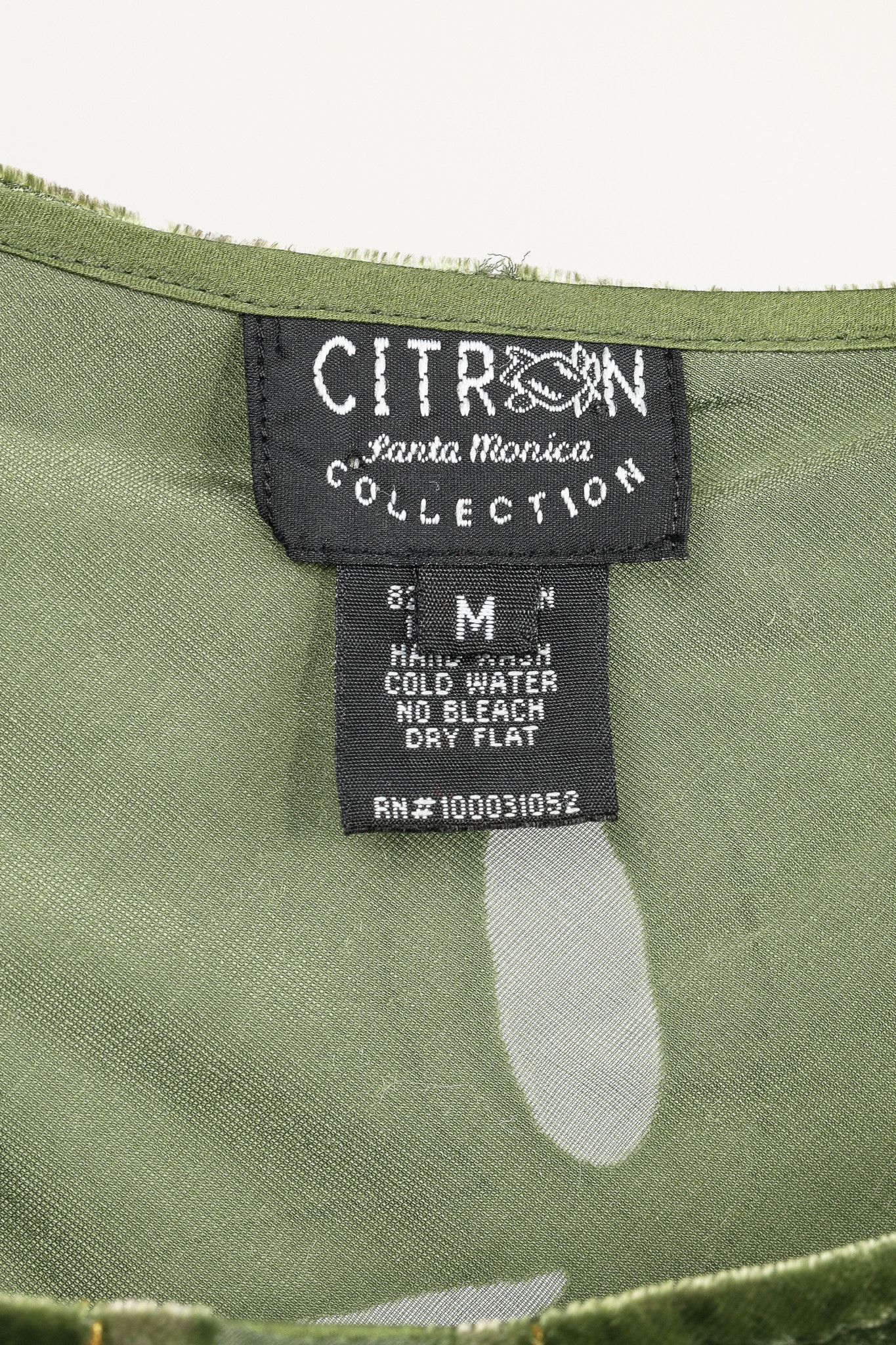 Other Citron Santa Monica Green Floral-Burnout Velvet Maxi Dress Size M / US 6-8 / IT 42-44 - 7 Thumbnail