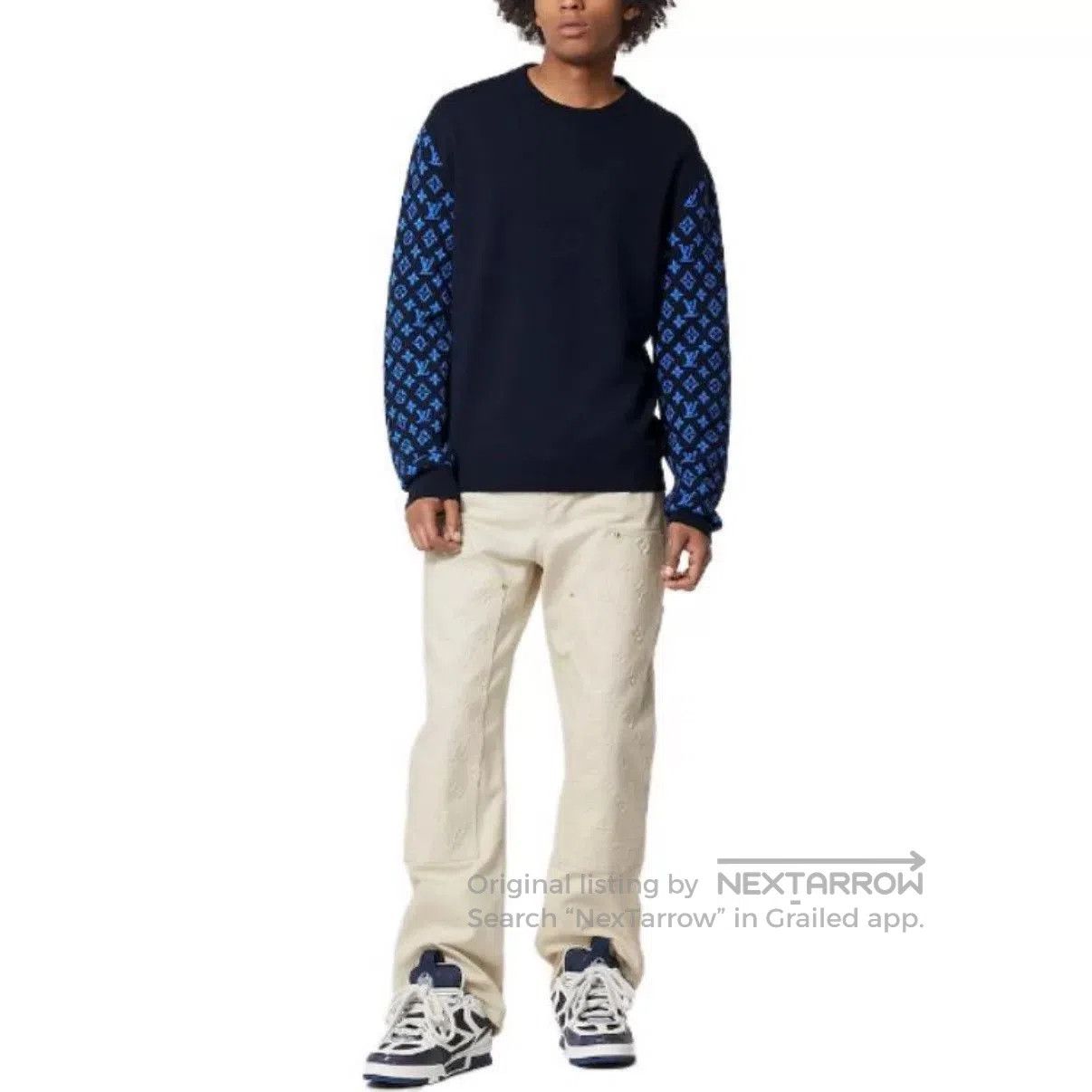 Louis Vuitton LV Monogram Knit Sweater M. Size US M / EU 48-50 / 2 - 6 Thumbnail