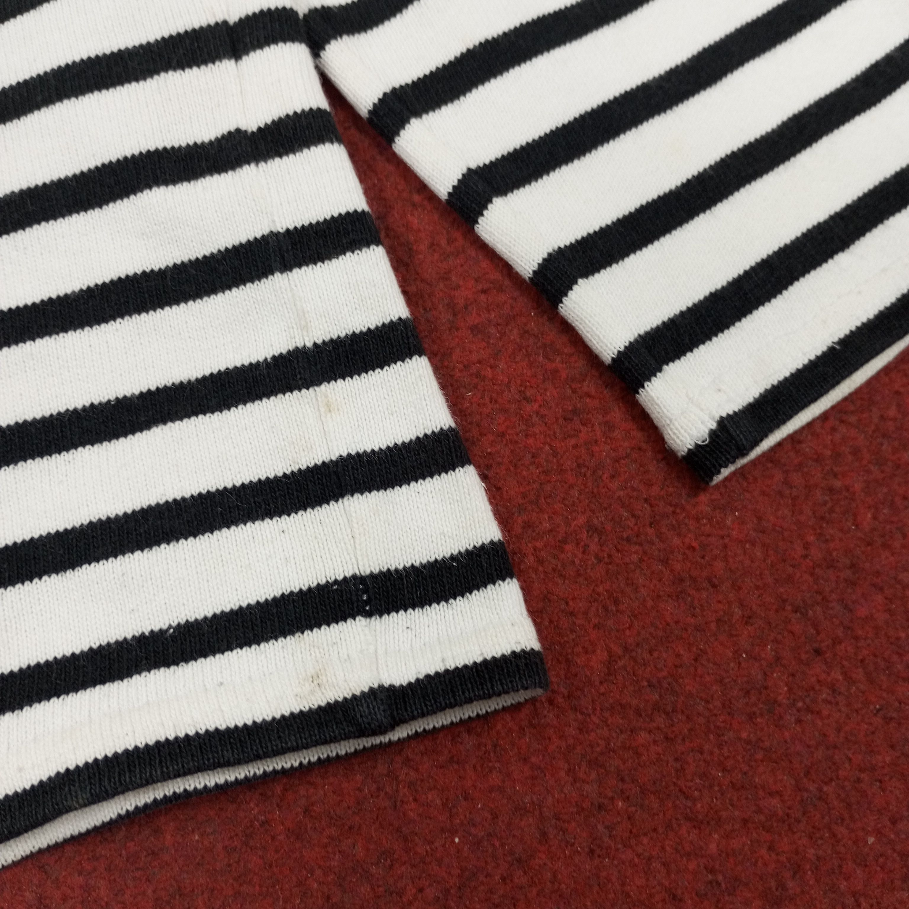 Saint James × Vintage Saint James Stripes Design Fashion Style Tshirt Size S / US 4 / IT 40 - 5 Thumbnail