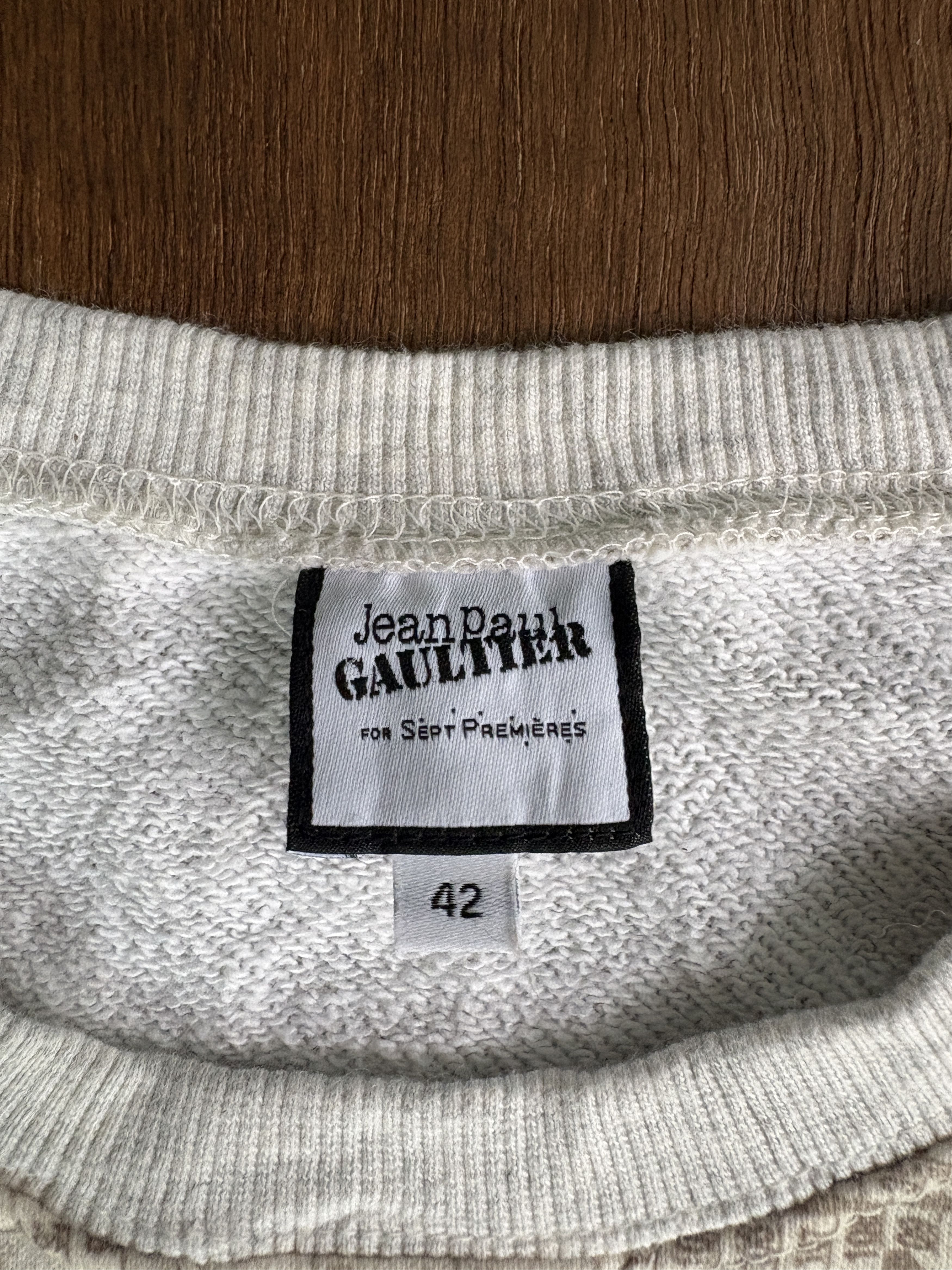 Jean Paul Gaultier Jean Paul Gaultier Measurements Tape Sweater Size S / US 4 / IT 40 - 2 Thumbnail