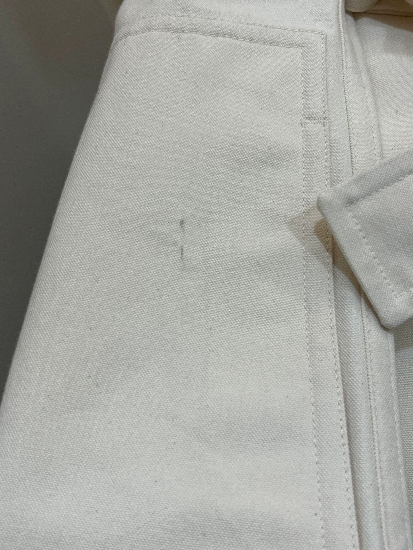Hermes Hermes White Denim Jacket 36 with Stains Size XS / US 0-2 / IT 36-38 - 9 Thumbnail