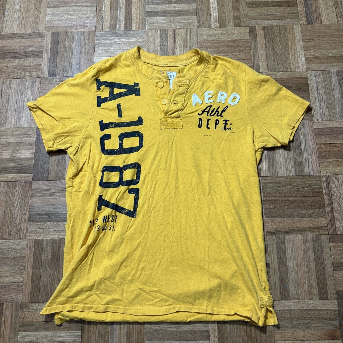 Aeropostale Aeropostale henley tee Size US XL / EU 56 / 4 - 1 Thumbnail