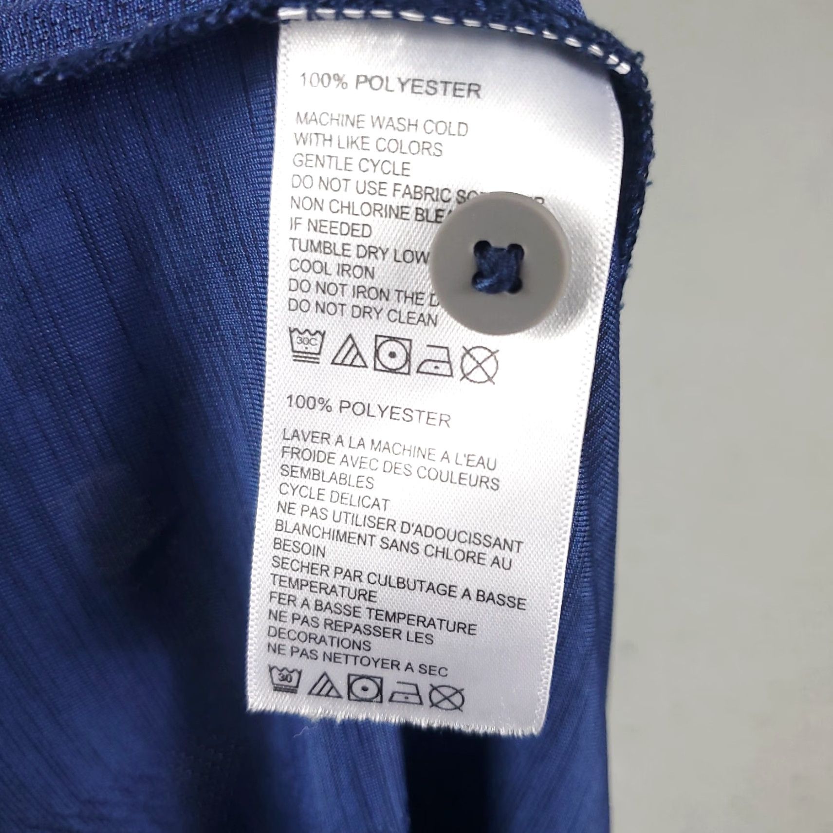 Tommy Bahama Tommy Bahama Shirt Mens Large Blue Polyester Short Sleeve Polo Casual Size US L / EU 52-54 / 3 - 6 Thumbnail