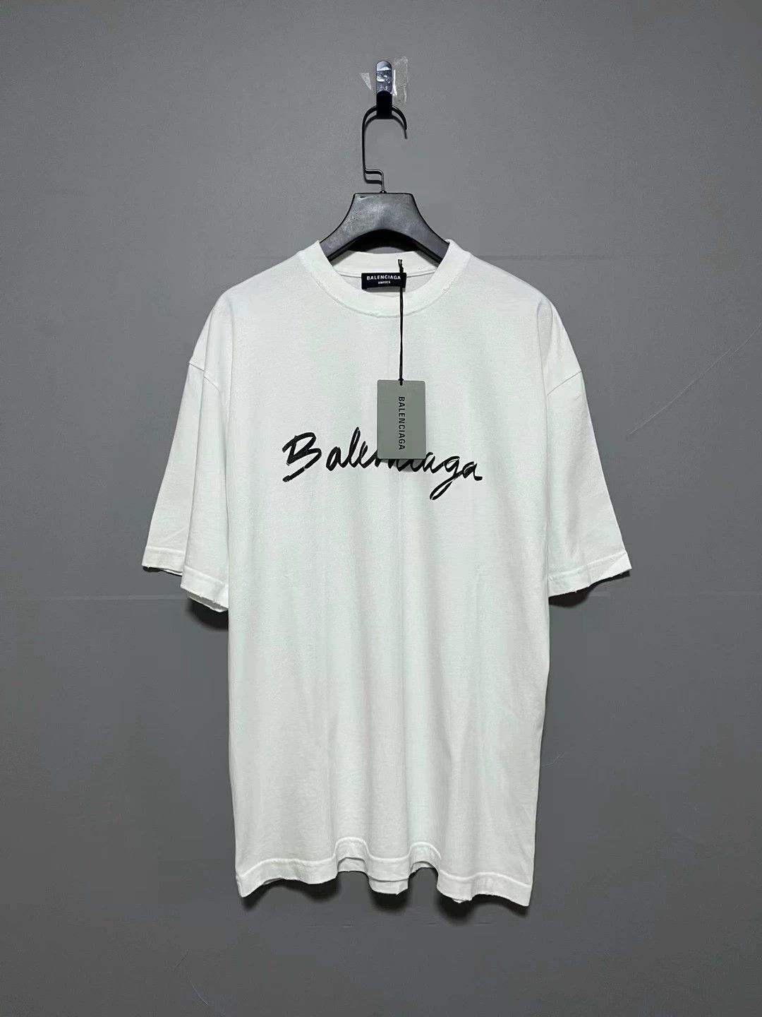 Balenciaga Balenciaga new collection of art destroying signature short sleeves Size US XXS / EU 40 - 1 Thumbnail