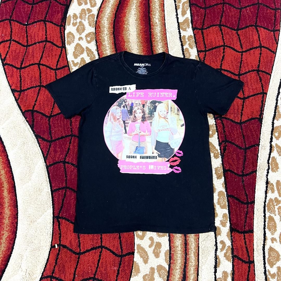 Band Tees Thrashed Faded Mean Girls Movie T Shirt Size US M / EU 48-50 / 2 - 1 Thumbnail