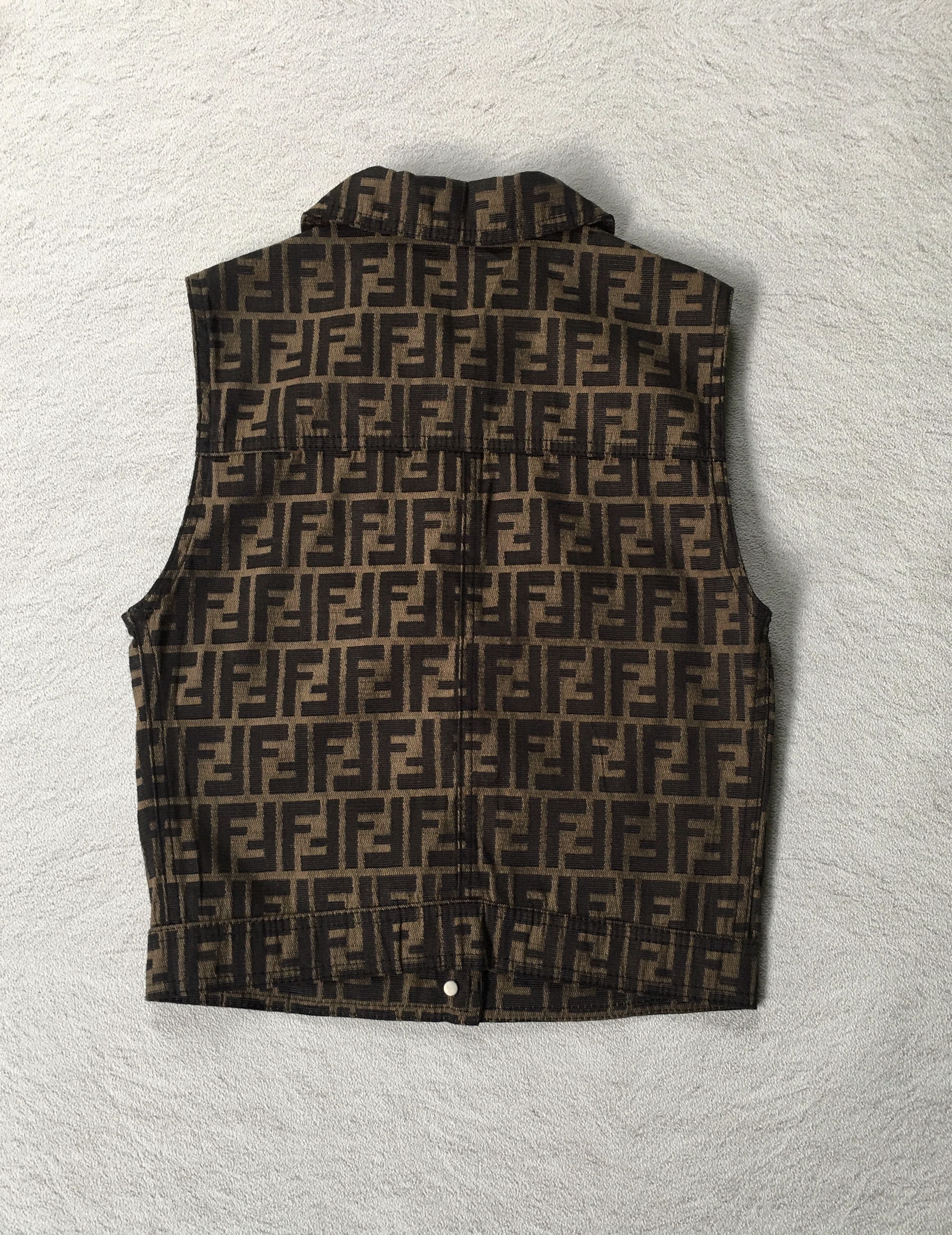 Fendi Fendi zucca monogram vest Size XS / US 0-2 / IT 36-38 - 4 Thumbnail