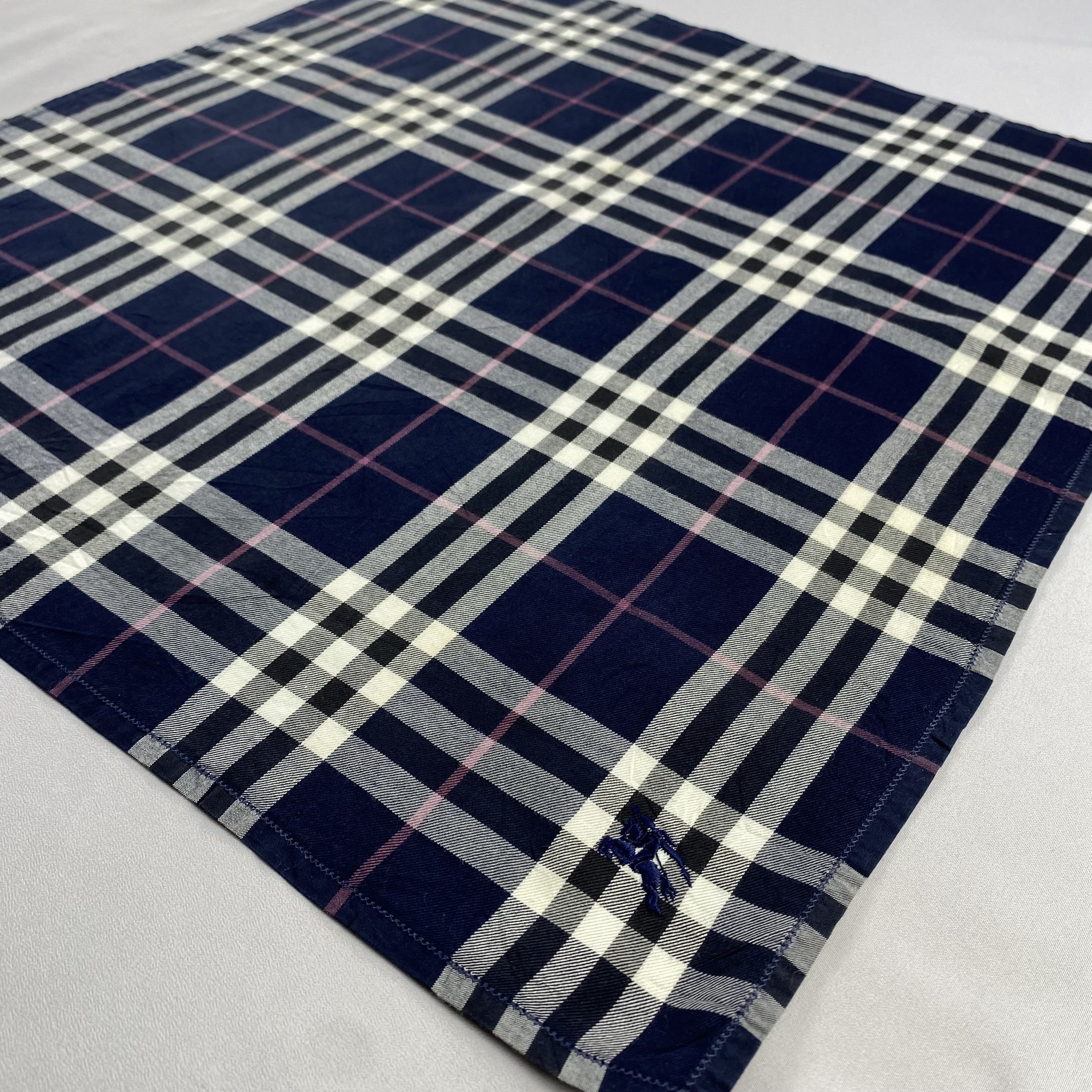 Burberry × Vintage Burberry Handkerchief / Neckerchief / Bandana-P1761 Size ONE SIZE - 2 Thumbnail