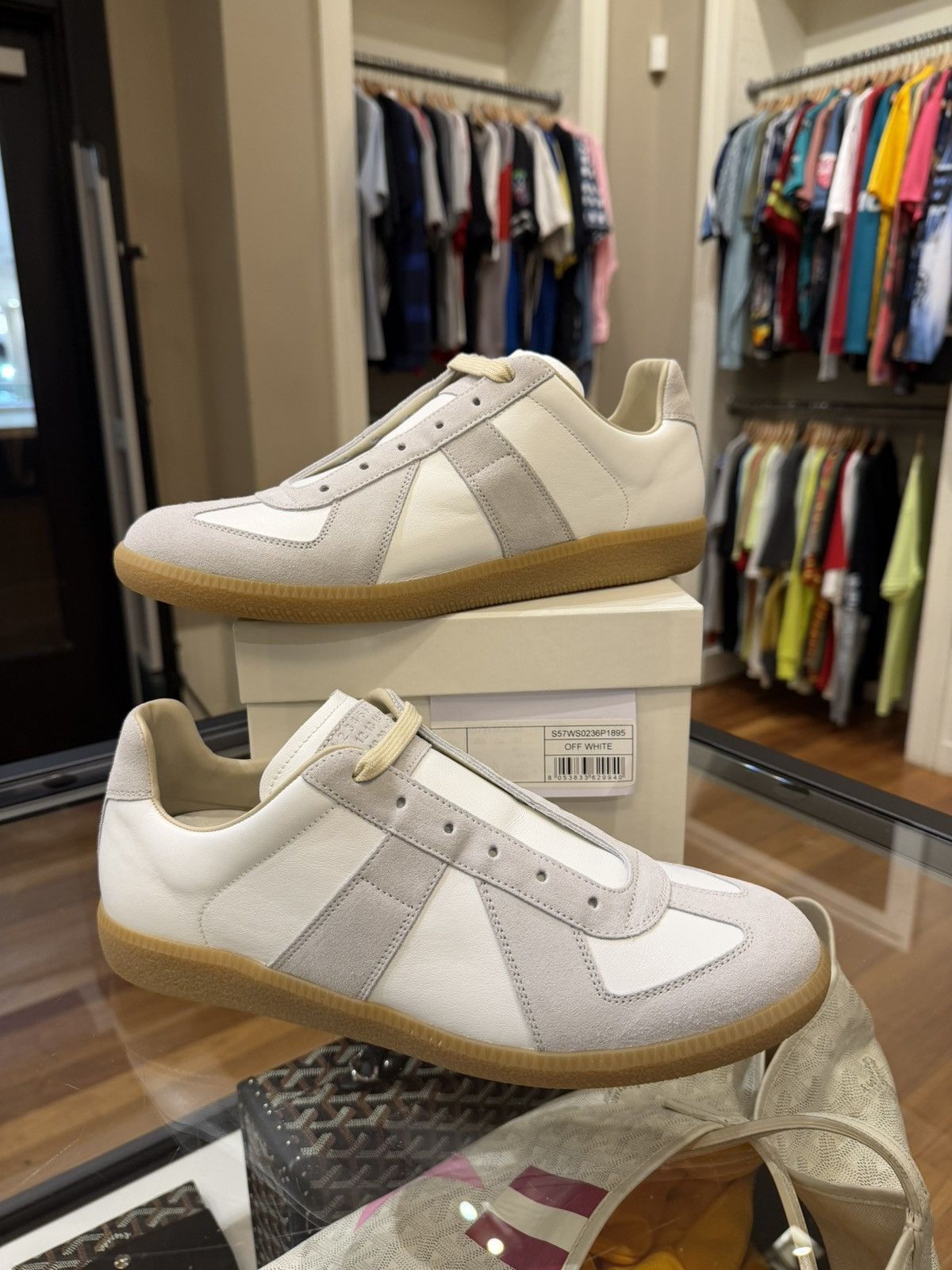 Maison Margiela Maison Margiela Replica GAT Sneakers - White/Gum 