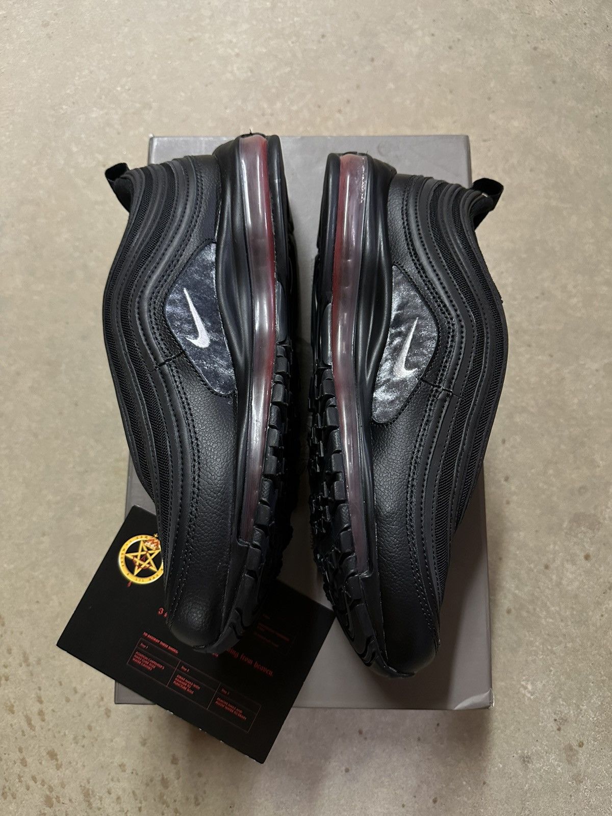Nike Nike x Lil nas x Satan shoes air max 97 Size US 11 / EU 44 - 3 Thumbnail