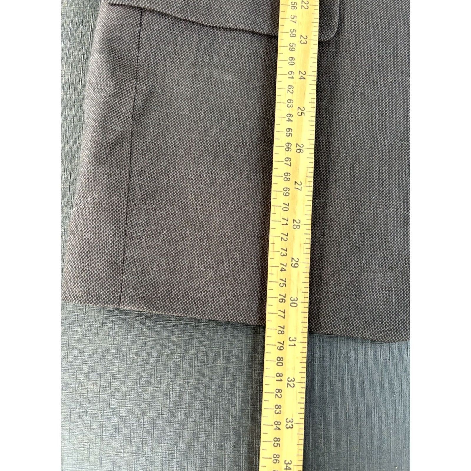 Ralph Lauren Ralph Lauren Suit 3 Piece Brown Wool 42R 2-Button Single-Breasted Jacket/Blazer/Vest/Pants 36x29 Mens Reg Professionals Wedding Size 42R - 4 Thumbnail