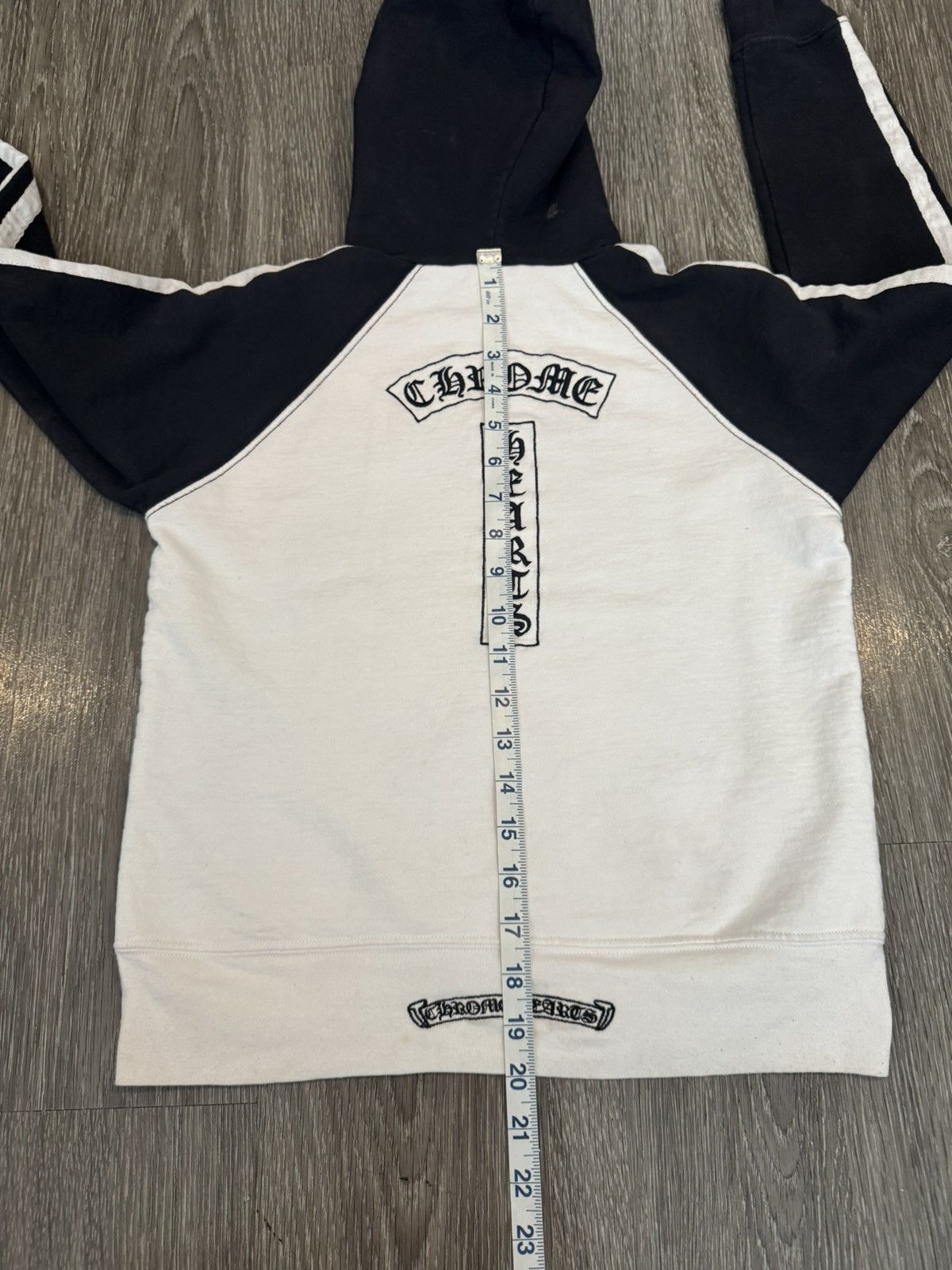 Chrome Hearts Chrome Hearts Vintage Track Stripe Embroidered Hoodie Size S / US 4 / IT 40 - 10 Thumbnail