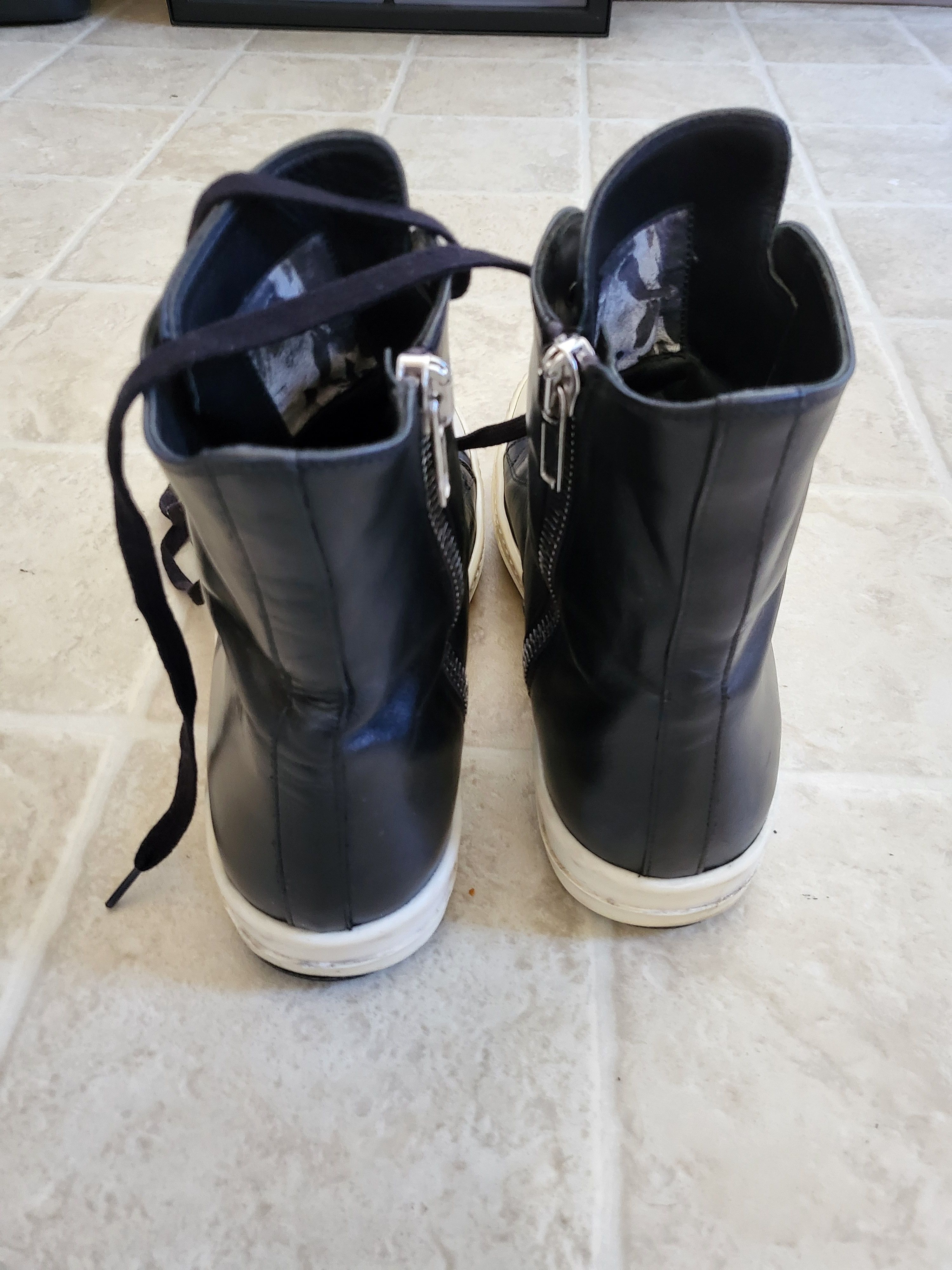 Rick Owens Rick Owens Mainline Hi-Top Ramones Size US 9 / EU 42 - 5 Thumbnail