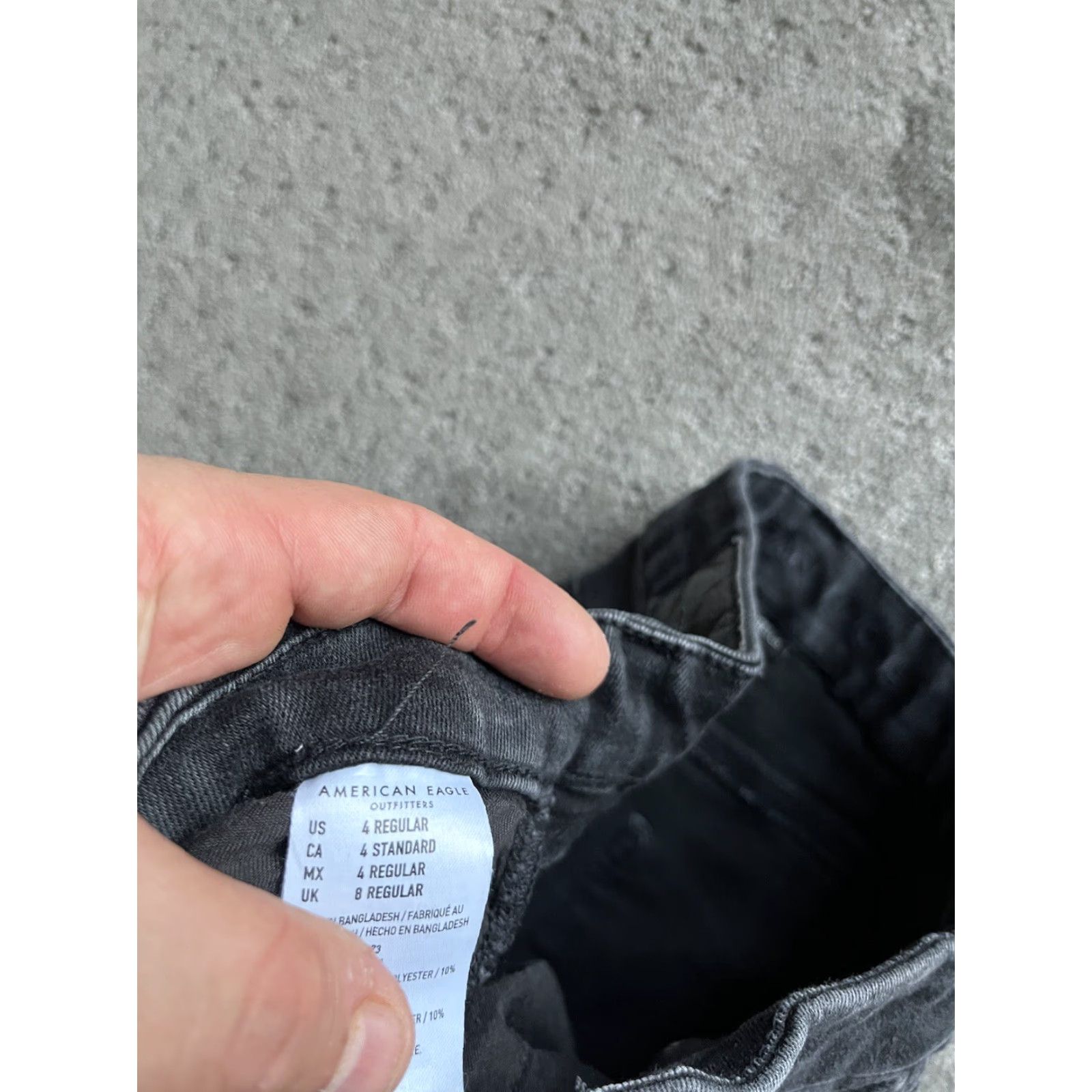 American Eagle Outfitters American Eagle Jeans 4 Jegging Crop Skinny Distressed Highest Rise Curvy Reg Womens Size 28" / US 6 / IT 42 - 6 Thumbnail