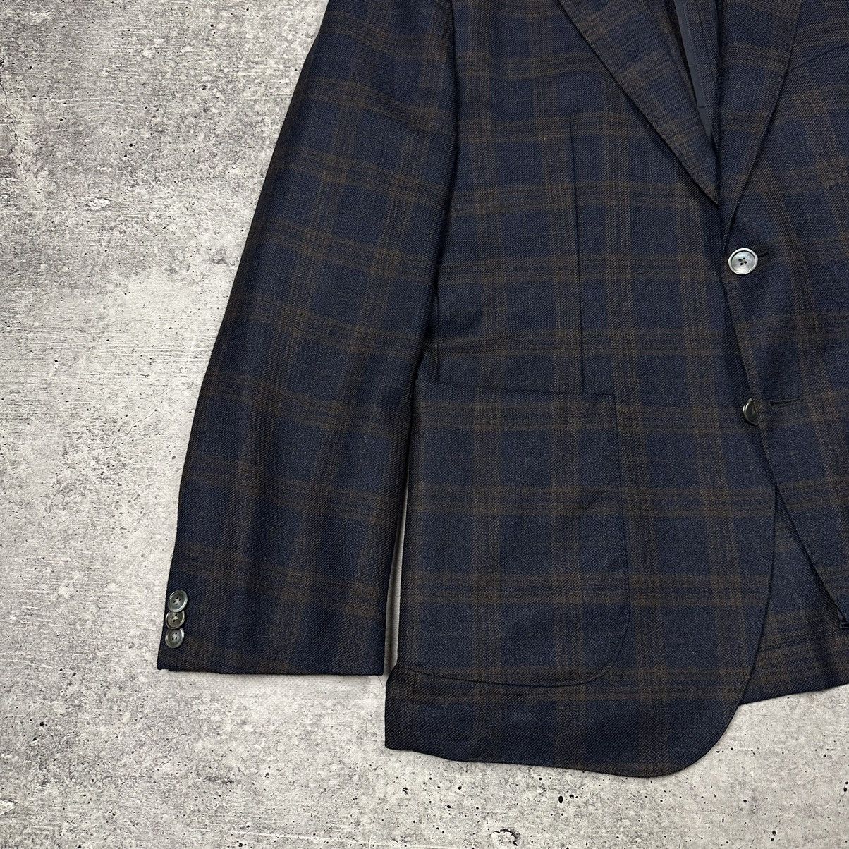 Hugo Boss Hugo Boss Janson Regular Fit Sport Blazer Check Wool Men’s Size 52R - 5 Thumbnail