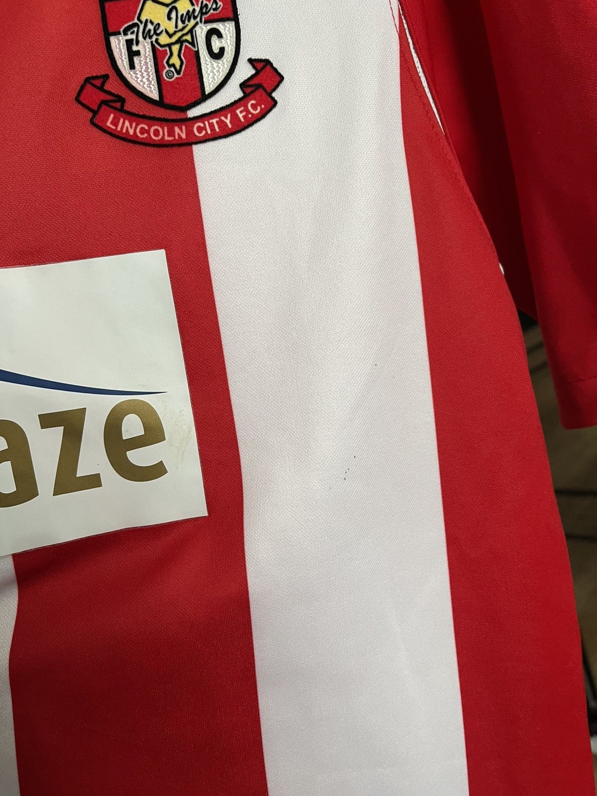 Umbro 2007/2008 Lincoln City FC Umbro Vintage Soccer Jersey Tee Size US M / EU 48-50 / 2 - 15 Thumbnail