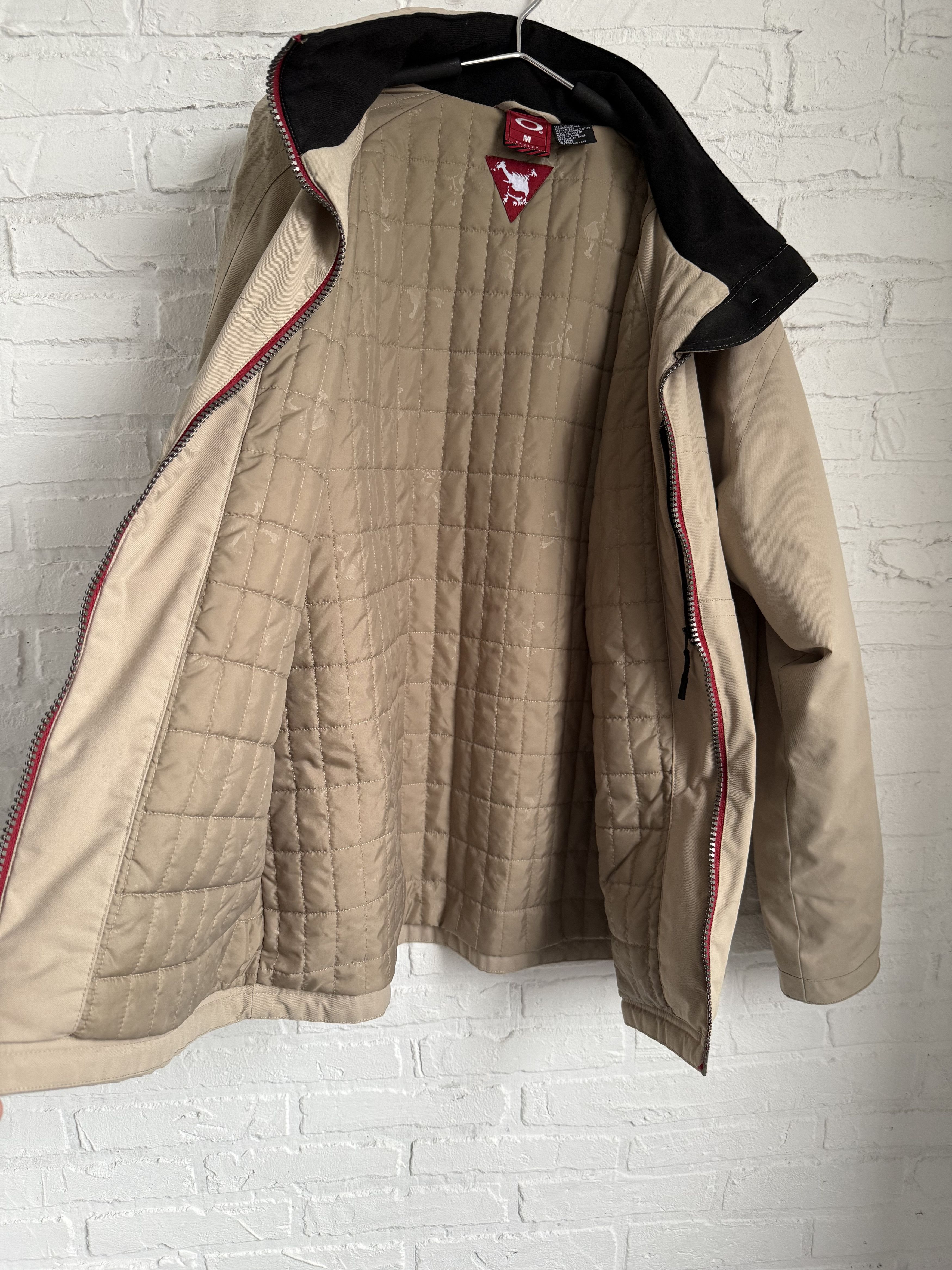 Oakley Vintage 2000s Oakley Software skull monogram quilted jacket Size US M / EU 48-50 / 2 - 4 Thumbnail