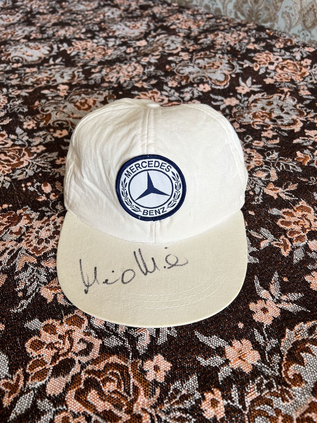 Beauty Beast × Mercedes-Benz × Vintage Vintage Mercedes Benz Logo Cap Hat Streetwear Size ONE SIZE - 1 Thumbnail