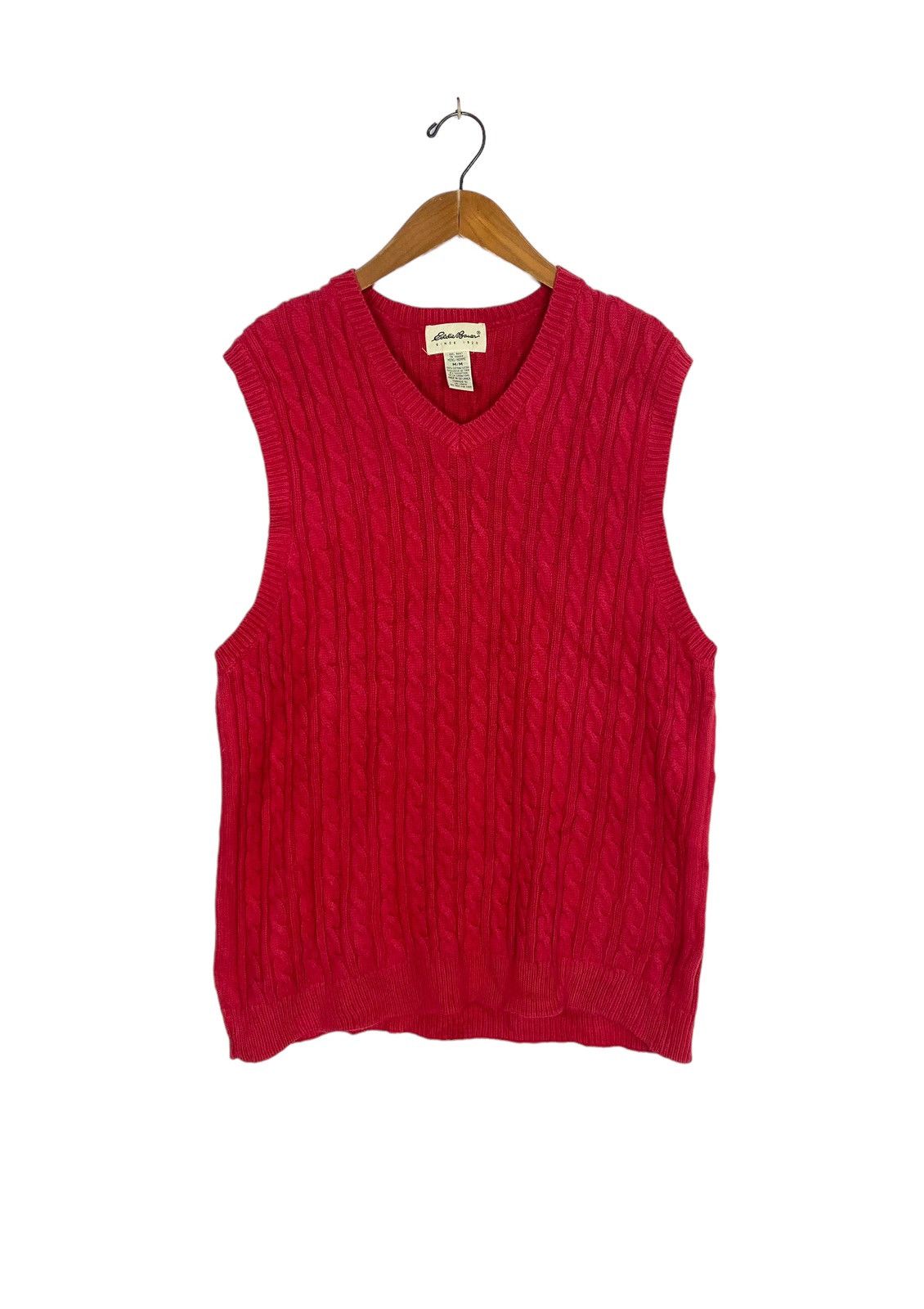 Eddie Bauer Rare‼️ Eddie Bauer Knit Cotton Sweater Vest Grailed
