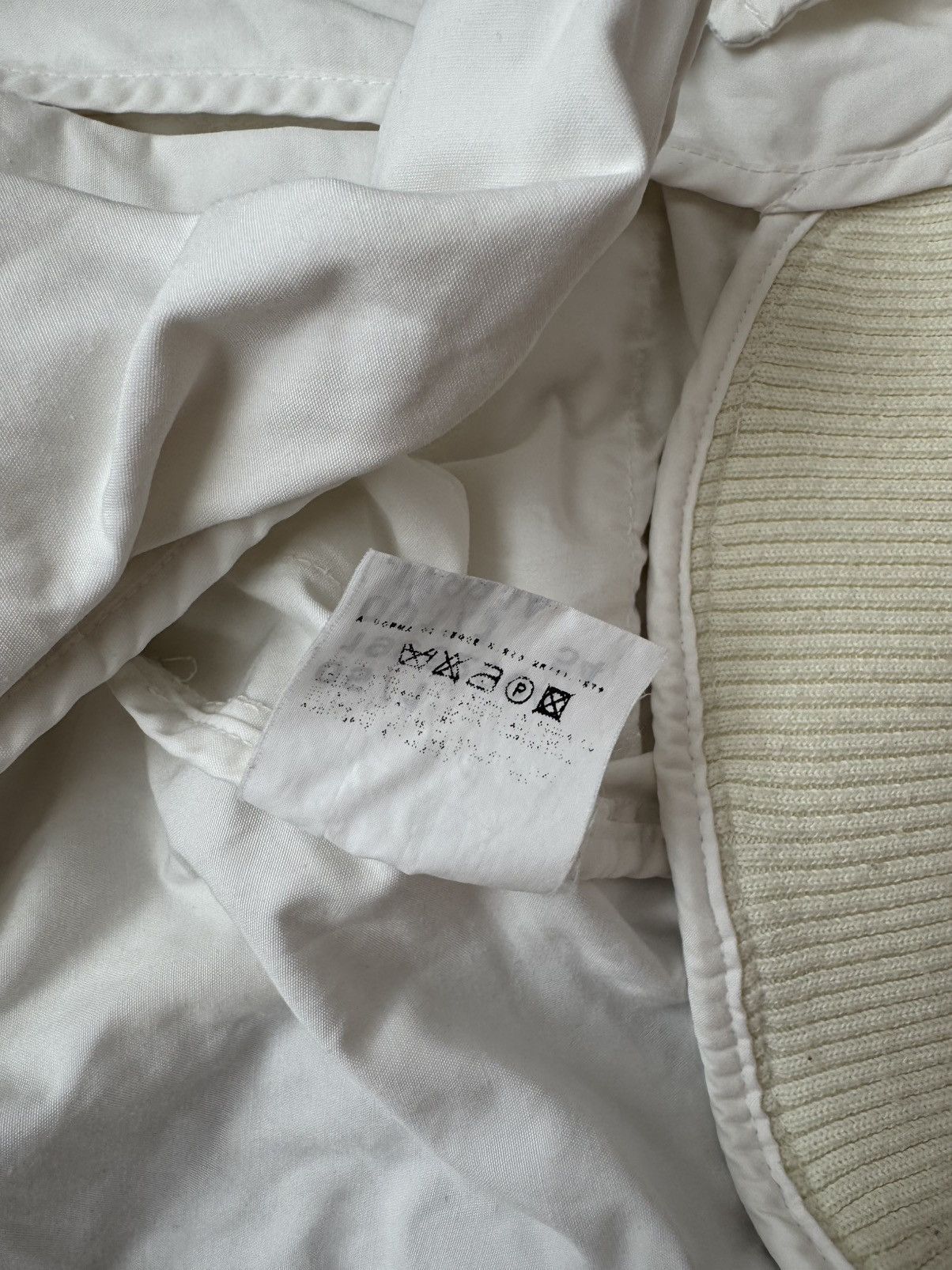 Versace Jeans Couture Versace Jeans Couture women's XS lightweight white avantgarde bomber jacket Size XS / US 0-2 / IT 36-38 - 8 Thumbnail