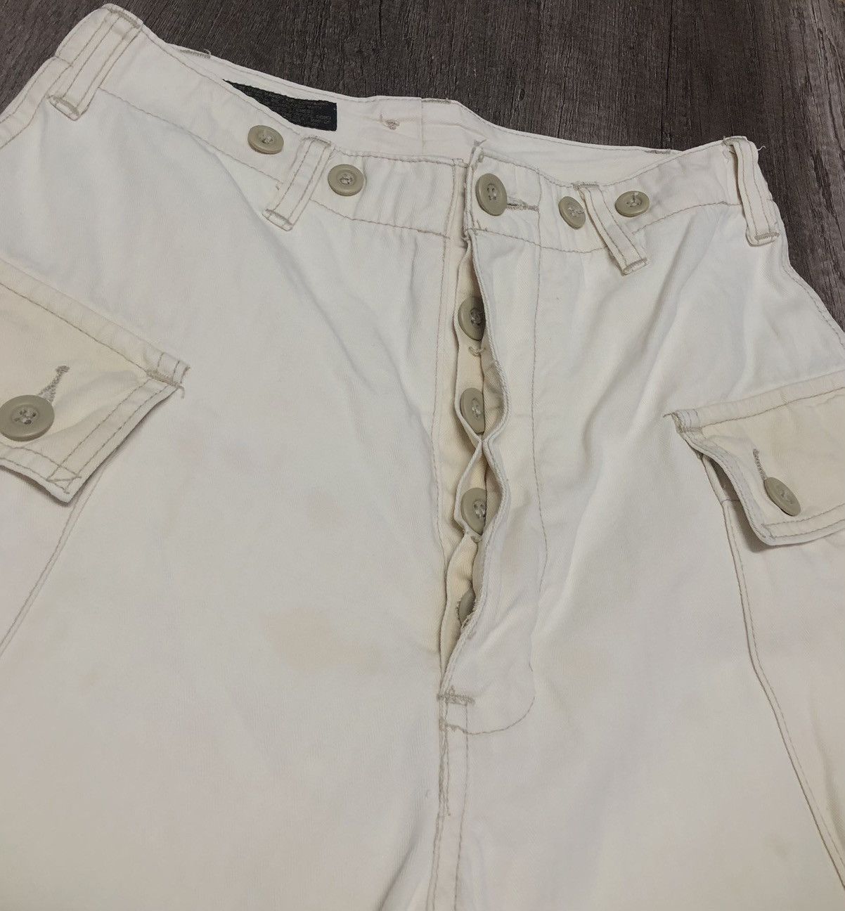 Vintage VINTAGE U.S.NAVY WDH 263 CARGO PANT Size US 27 - 13 Thumbnail