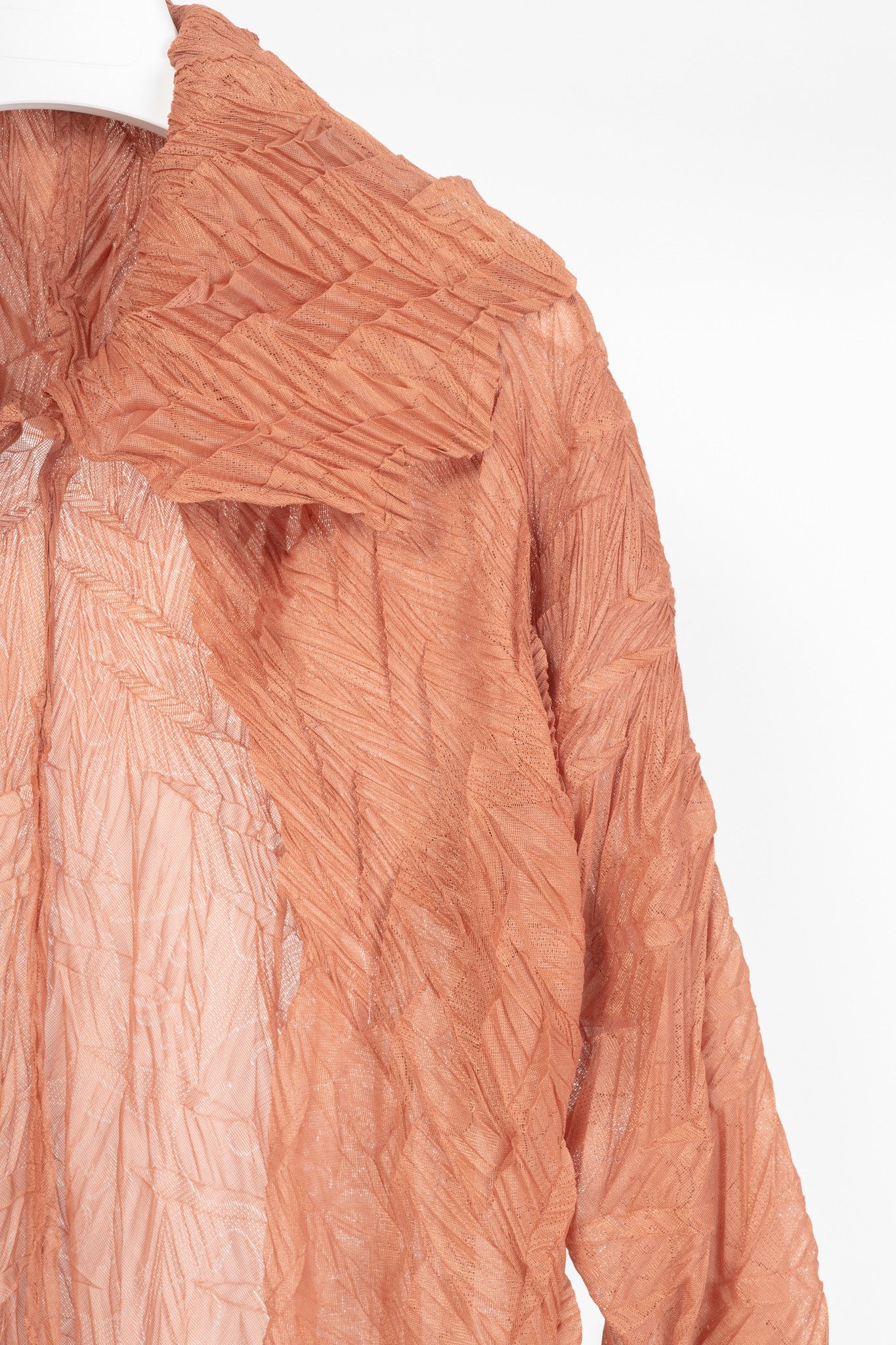 Issey Miyake Issey Miyake Fete Architectual Perforated-Face Jacket Size L / US 10 / IT 46 - 4 Thumbnail