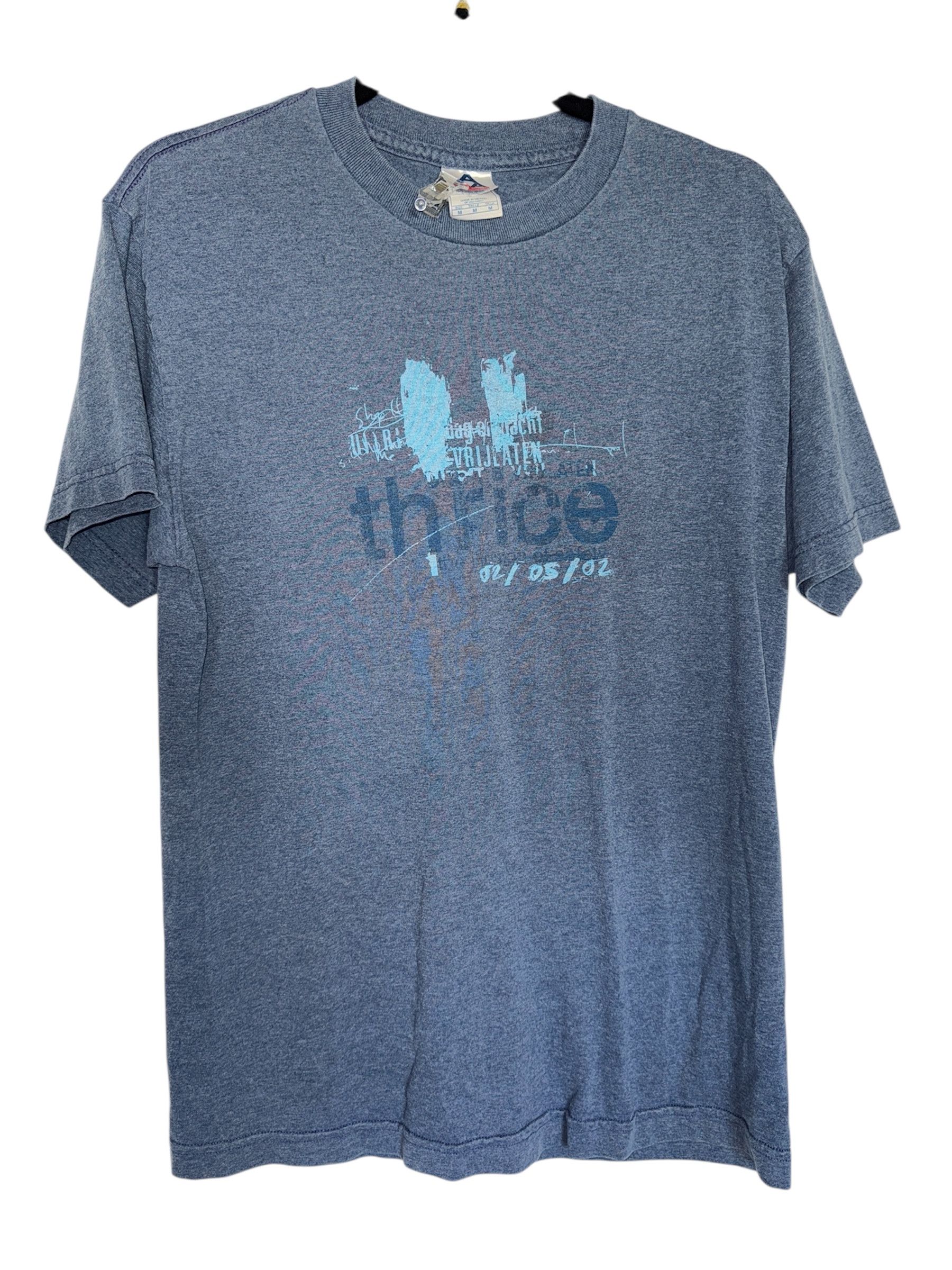 Vintage Vintage Thrice Tee Thrice Concert Shirt Illusion of Safety Size US M / EU 48-50 / 2 - 1 Thumbnail