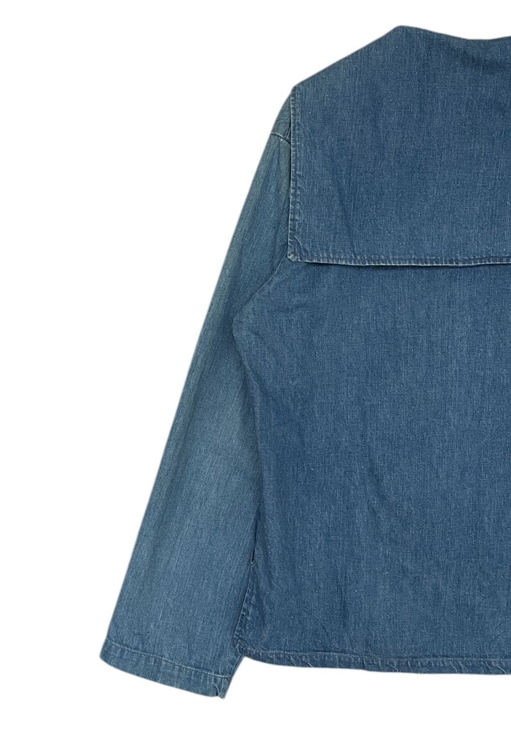 Vintage Vintage Brand Landlubber Open Collar Shirt Denim 1990s Size US M / EU 48-50 / 2 - 7 Thumbnail