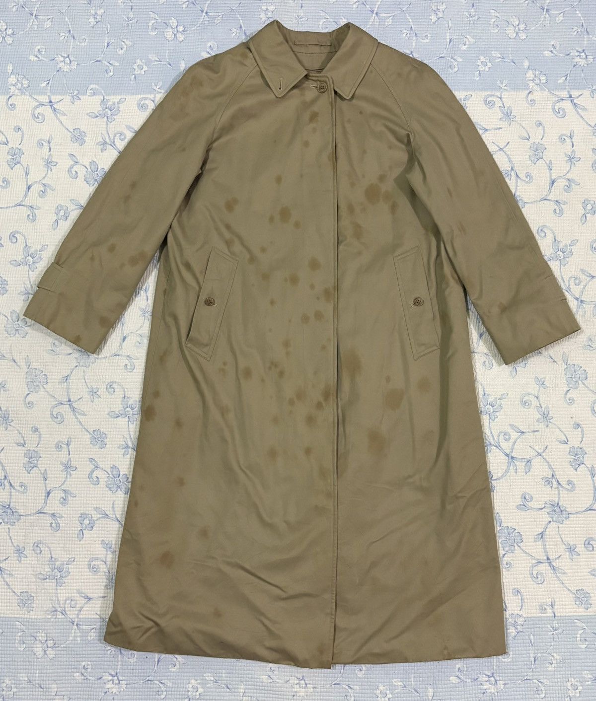 Burberry Trench Coat Nova Check Long Beige