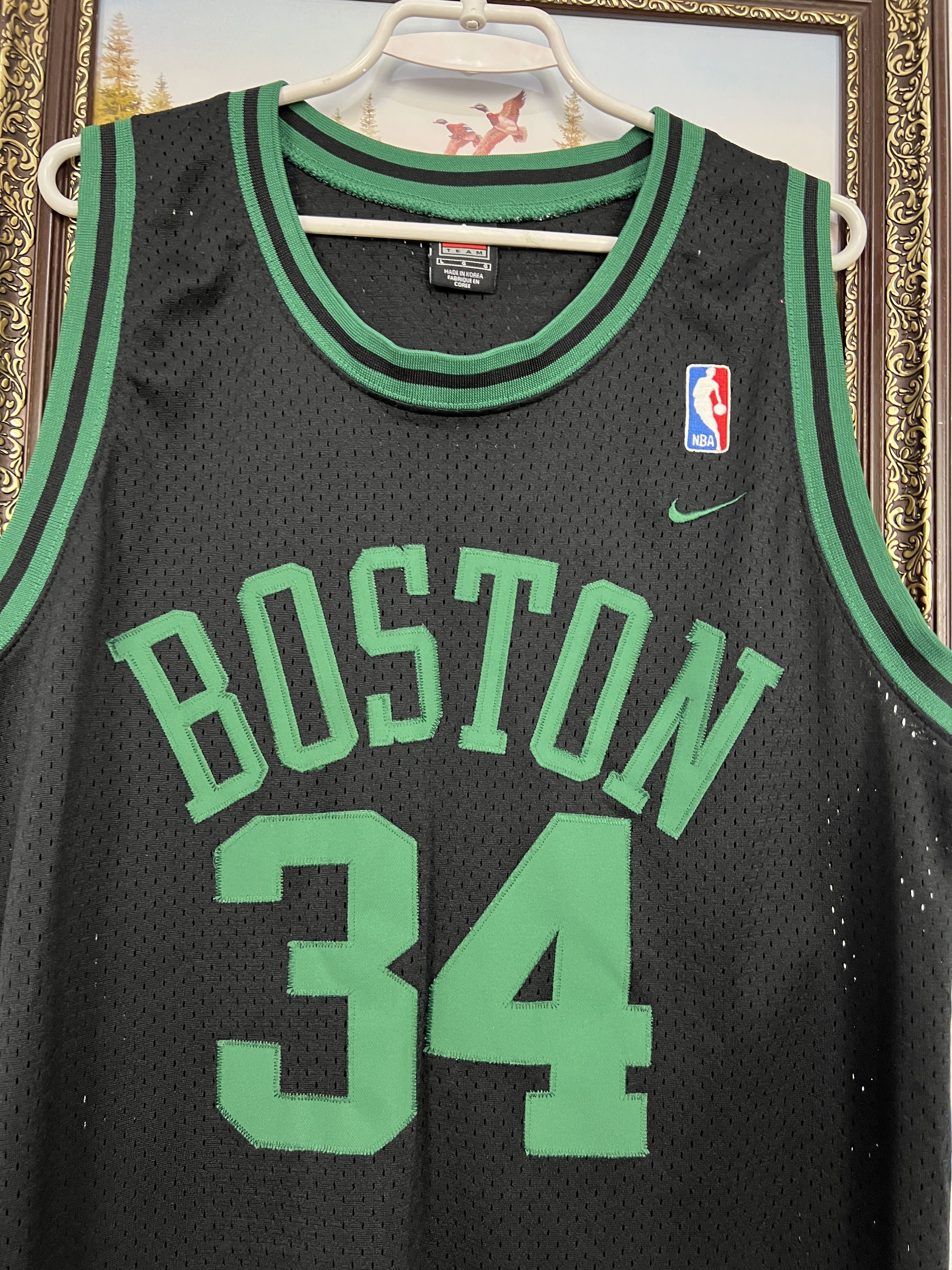 Nike Vintage Nike Boston Celtics NBA #34 Pierce Jersey Mens Size US L / EU 52-54 / 3 - 4 Thumbnail