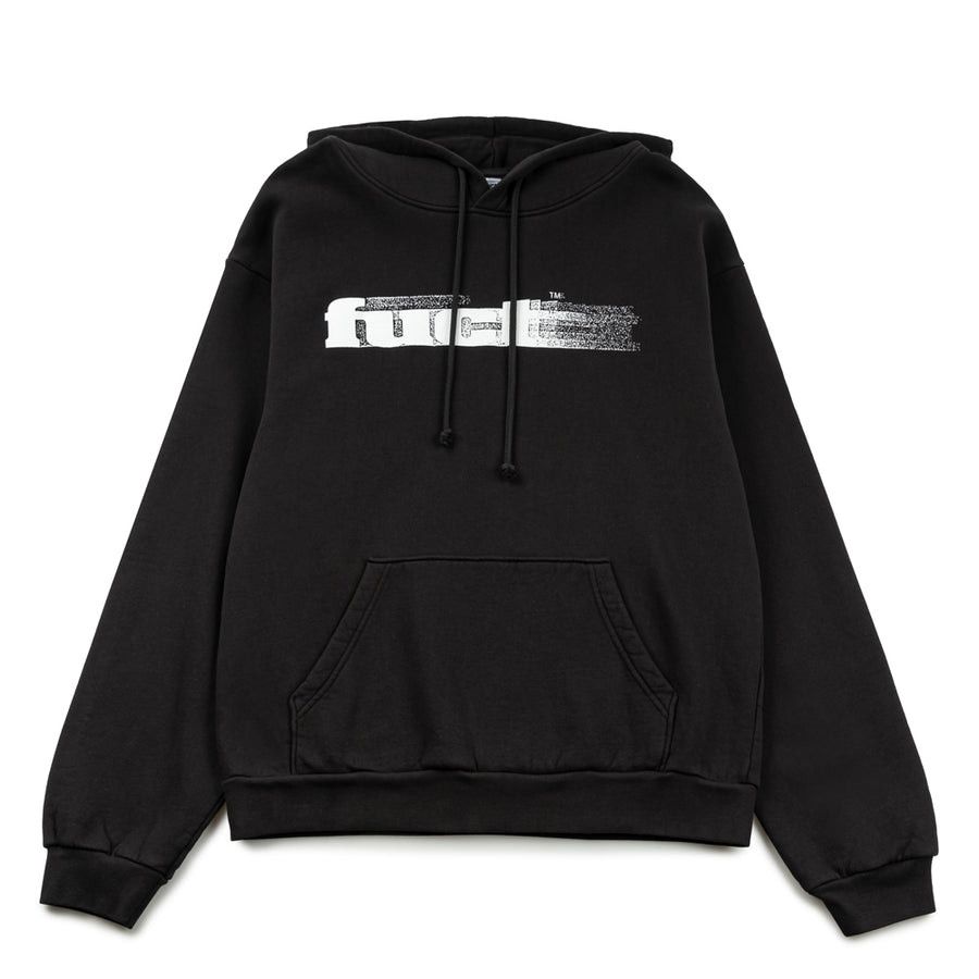 image of Fuct Og Blurred Logo Hoodie in Black, Men's (Size Small)