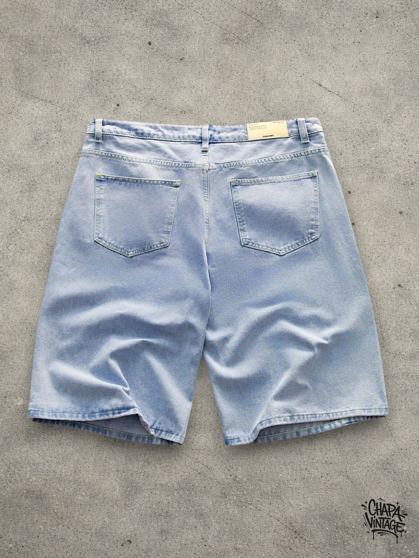 Vintage Baby blue shorts Size US 32 / EU 48 - 2 Thumbnail