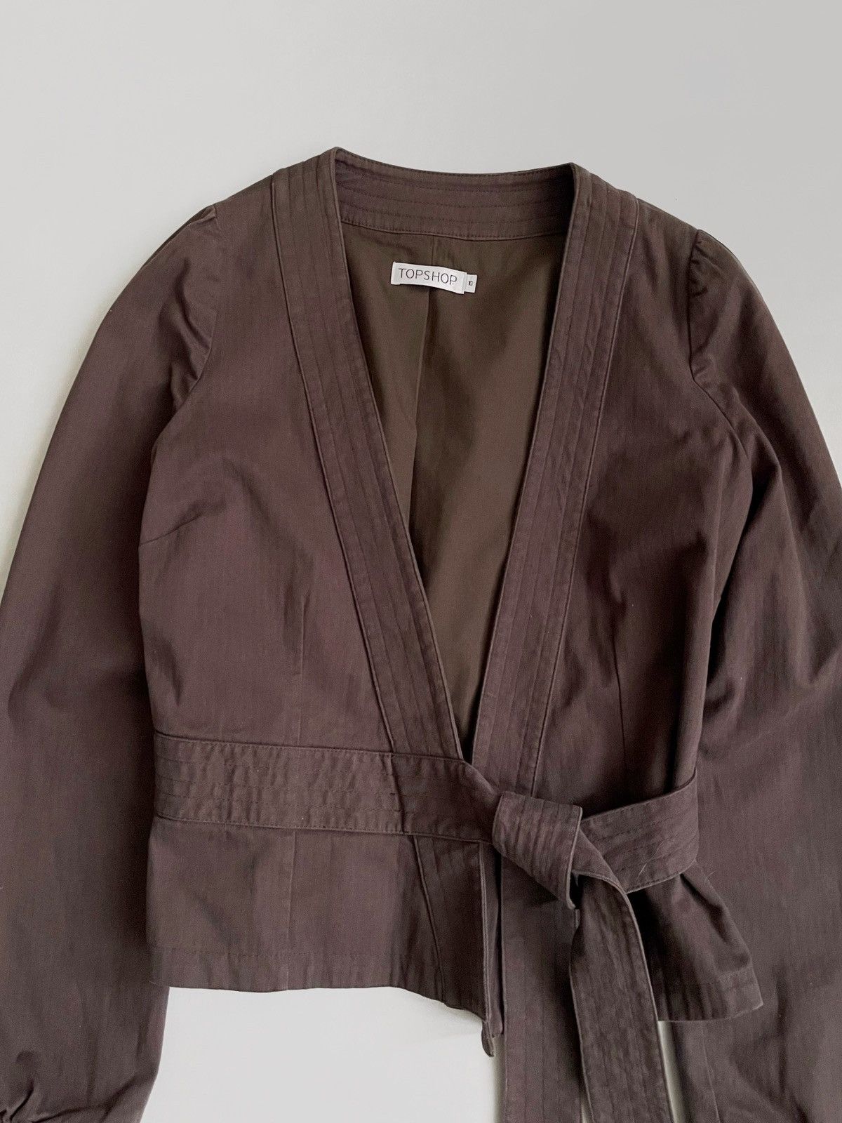 Japanese Brand × Topshop Vintage Topshop Kimono jacket Japanese style Size L / US 10 / IT 46 - 4 Thumbnail