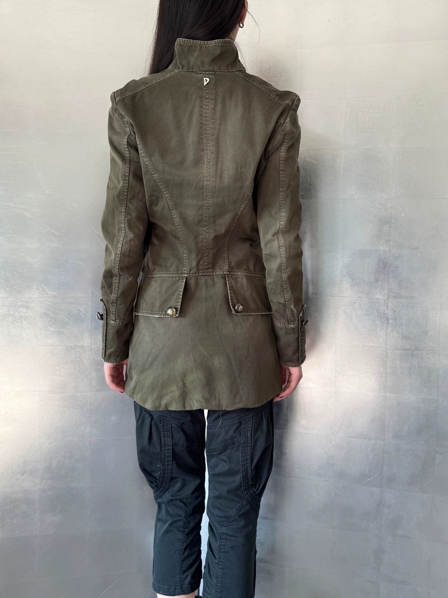 Other Napoleon Military Double Zipper Jacket Size 40 Size S / US 4 / IT 40 - 7 Thumbnail